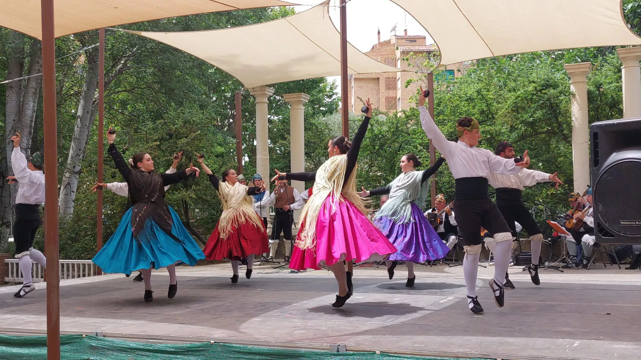 Roldán del Altoaragón en el Parque Miguel Servet