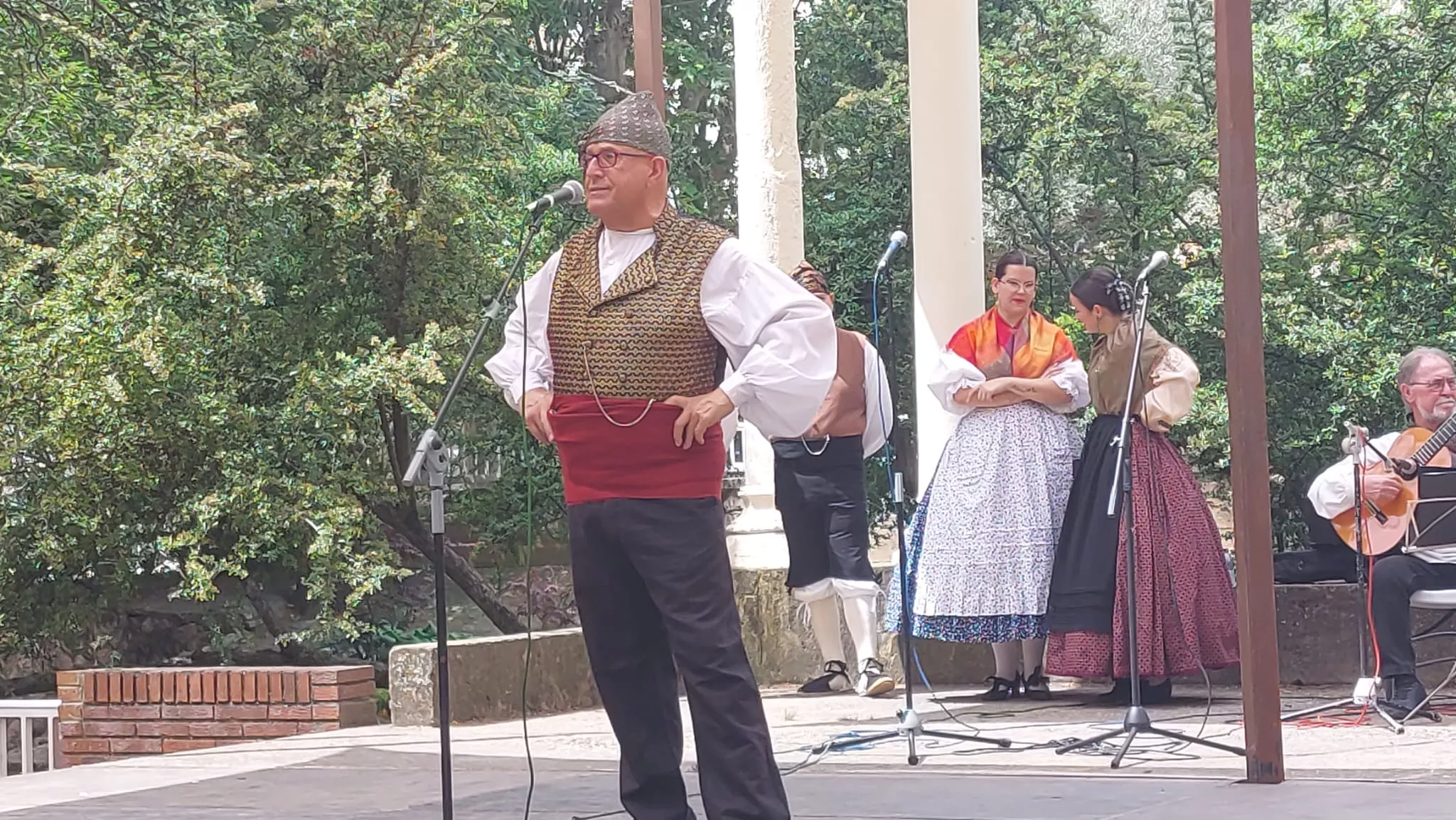 Roldán del Altoaragón en el Parque Miguel Servet