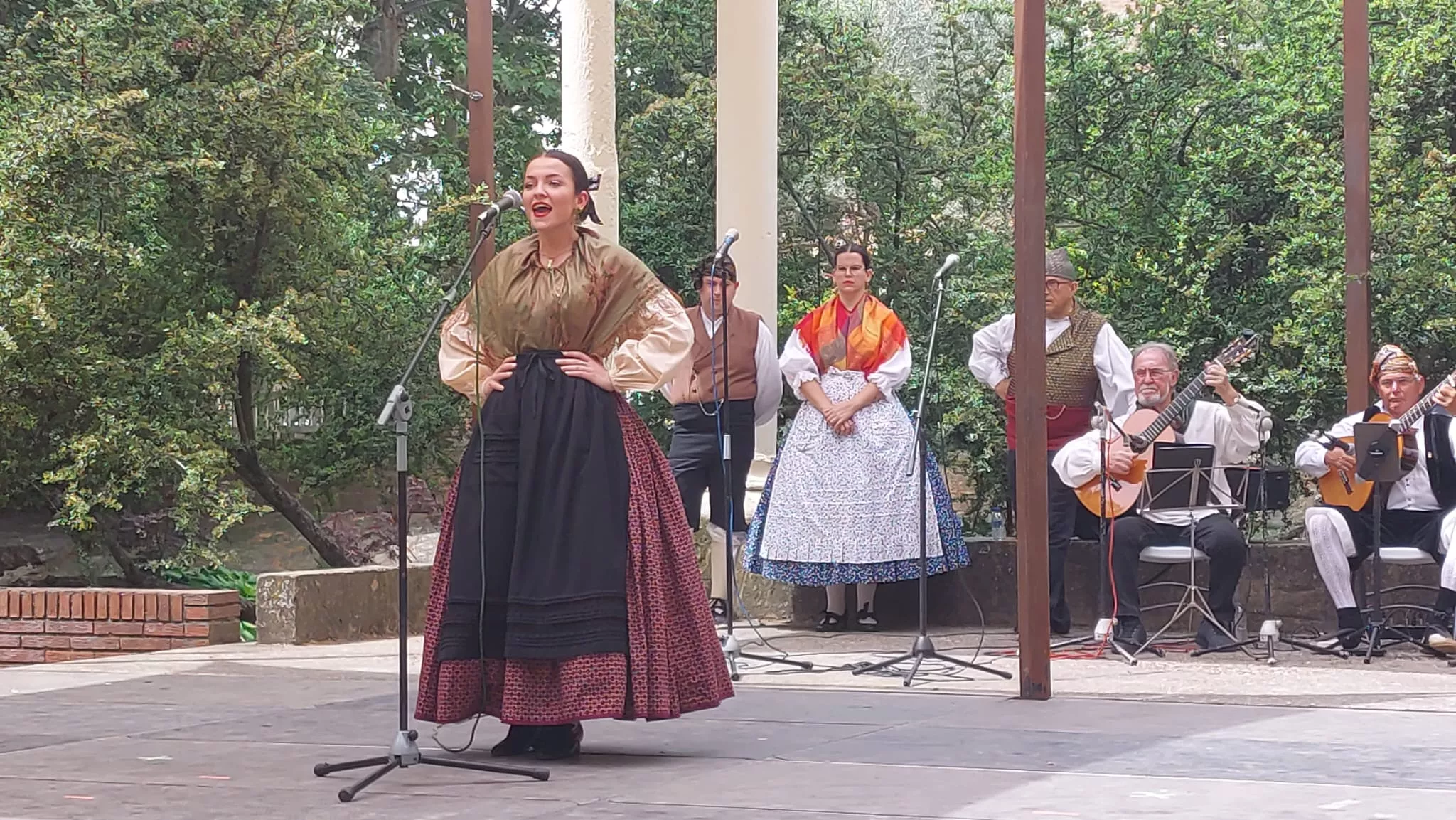 Roldán del Altoaragón en el Parque Miguel Servet