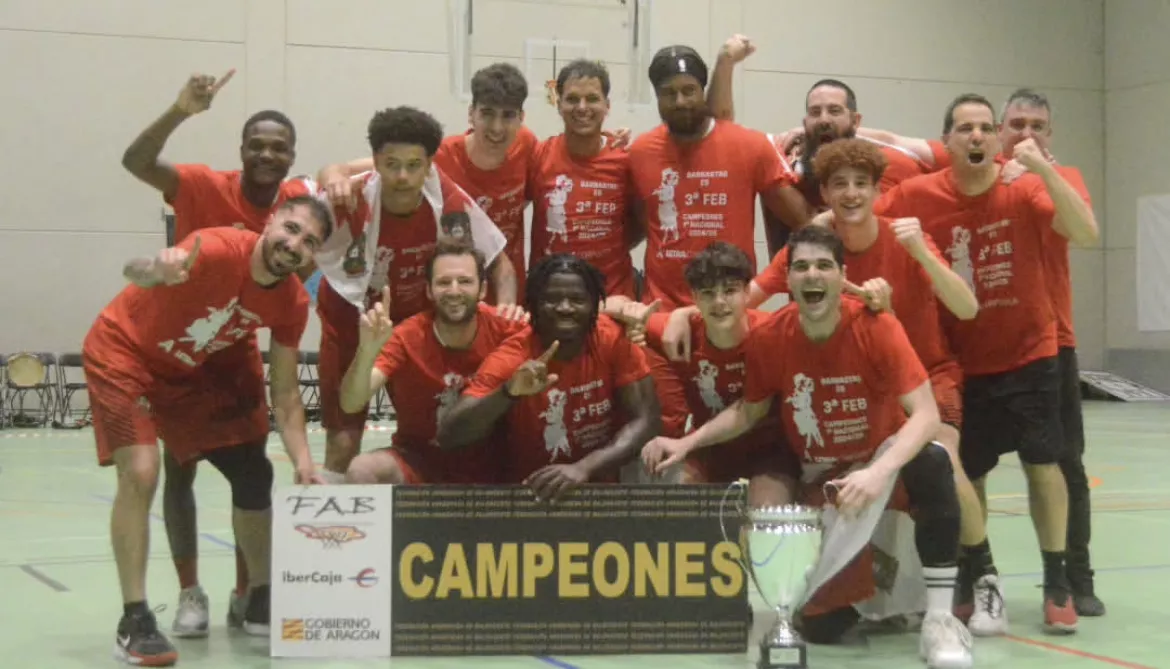 UB Barbastro asciende a Tercera FEB. Foto: Jorge Mazón/El Cruzado Aragonés