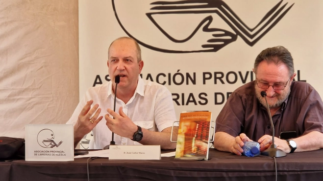 Juan Carlos Marco y Chusé Aragüés. Foto Myriam Martínez Juan Carlos Marco y Chusé Aragüés. Foto Myriam Martínez