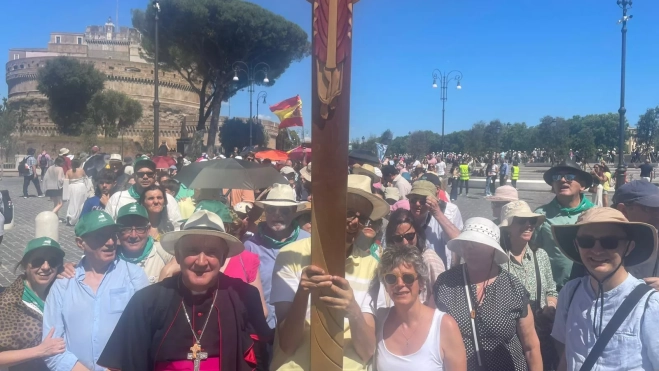 El obispo Ángel en Roma El obispo Ángel en Roma