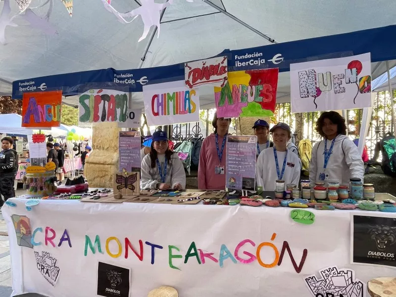 Actividades solidarias del CRA Montearagón para un colegio de Senegal