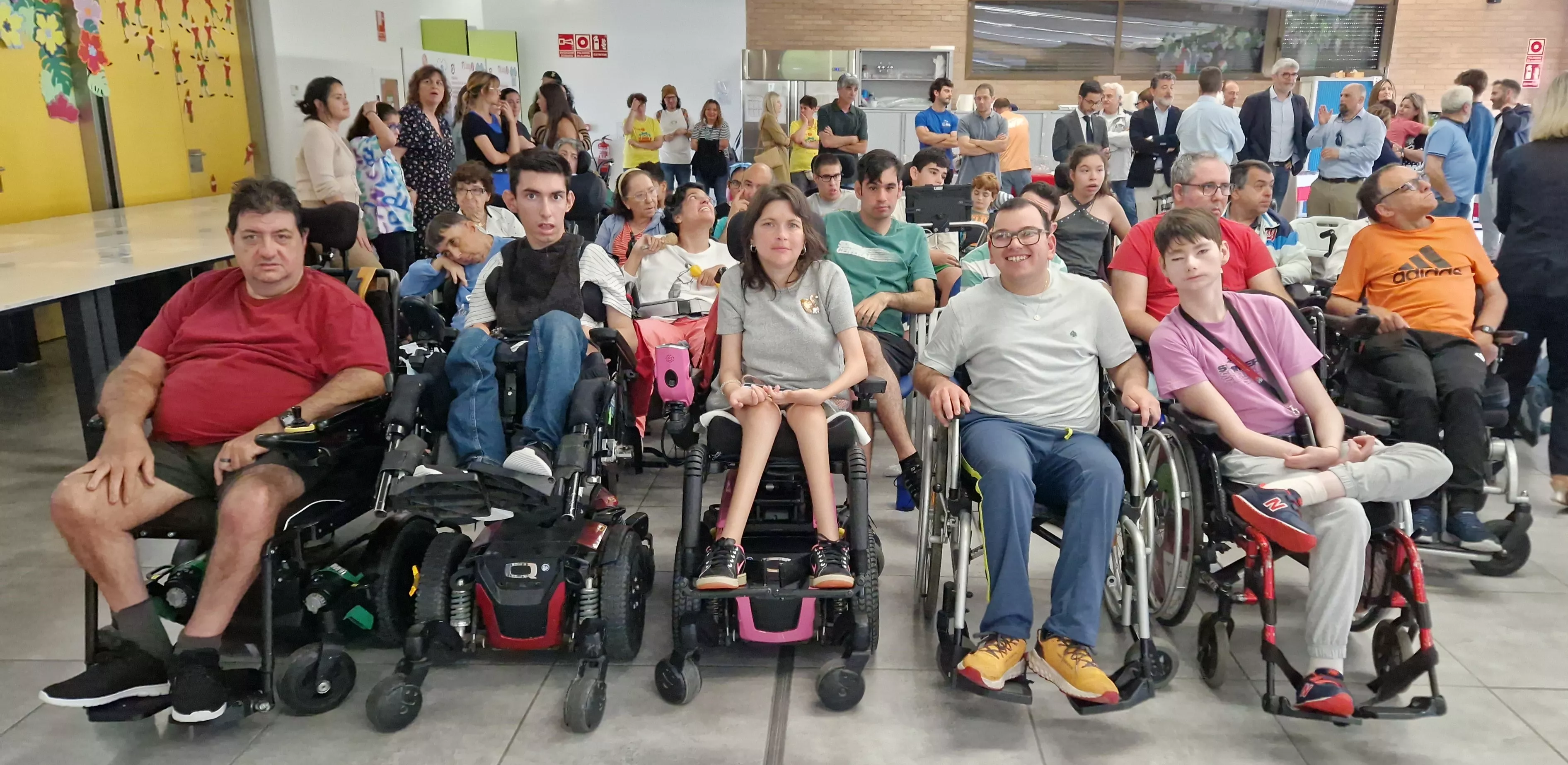 Almuerzo de agradecimiento por la 13º Marcha Aspace Huesca. Foto Myriam Martínez 