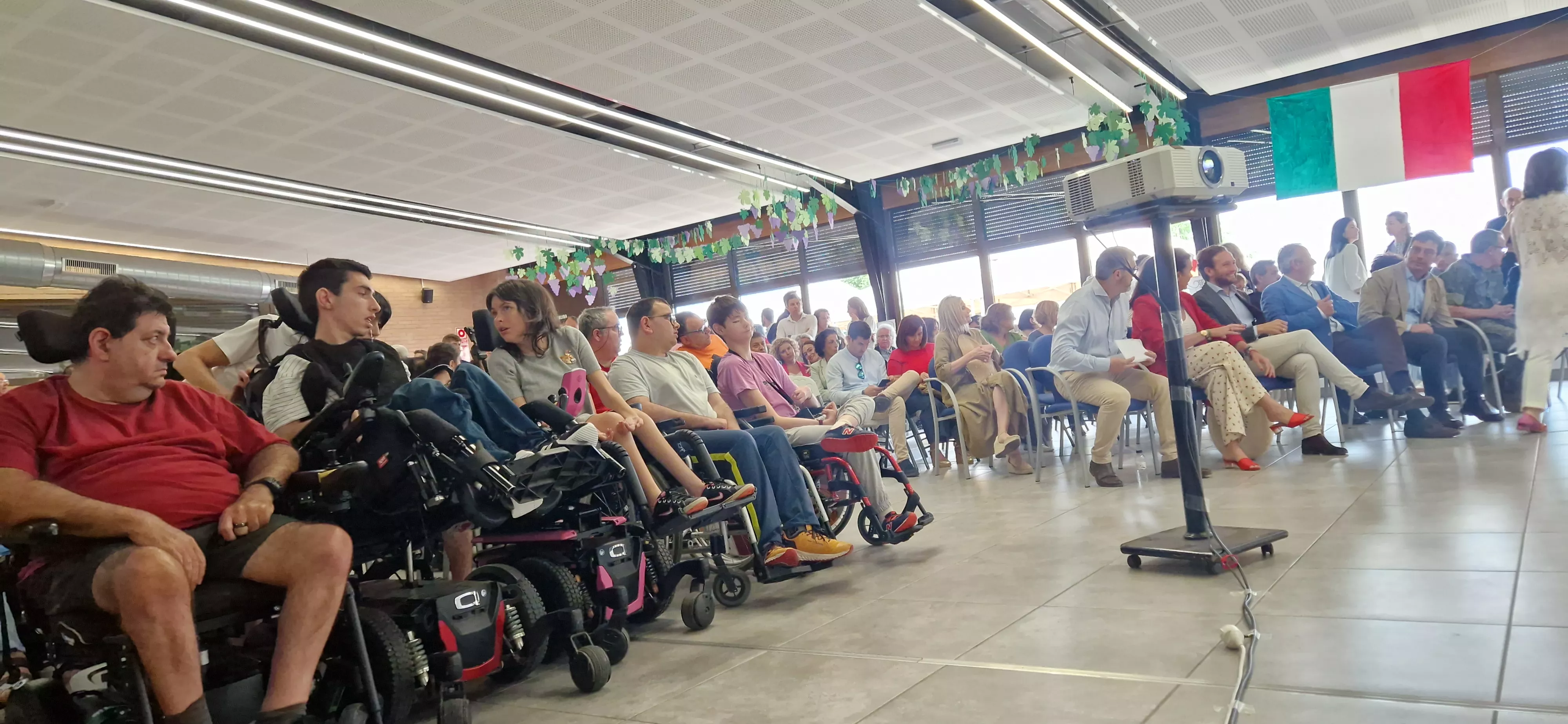 Almuerzo de agradecimiento por la 13º Marcha Aspace Huesca. Foto Myriam Martínez 