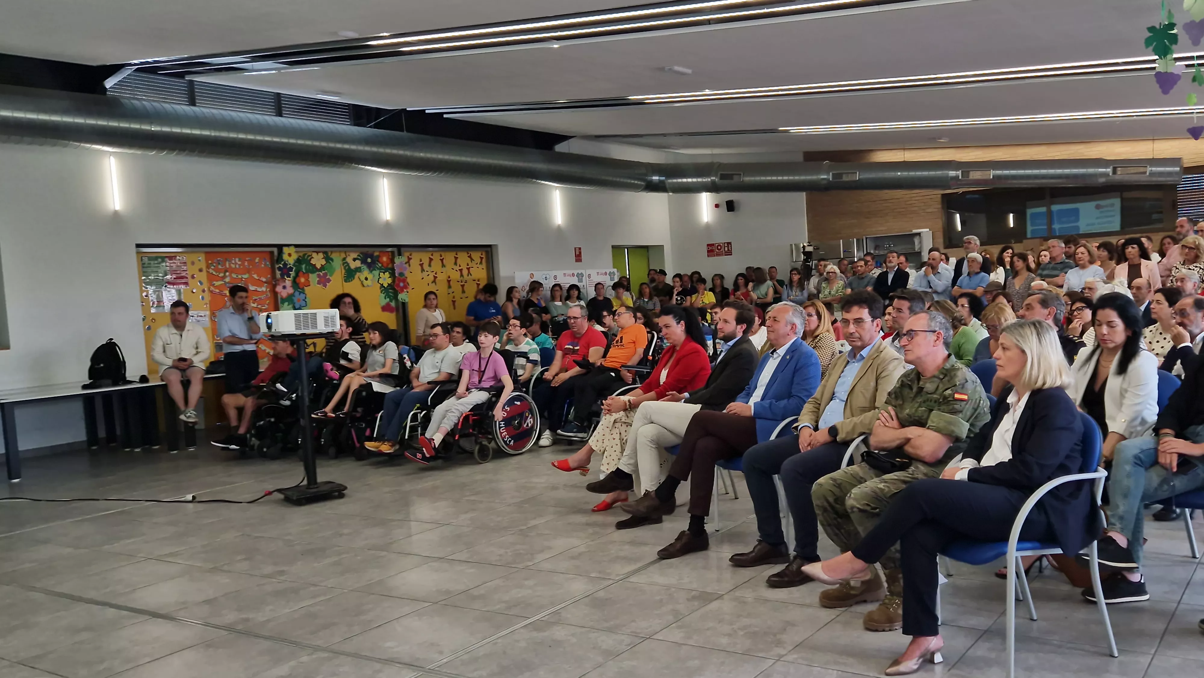 Almuerzo de agradecimiento por la 13º Marcha Aspace Huesca. Foto Myriam Martínez