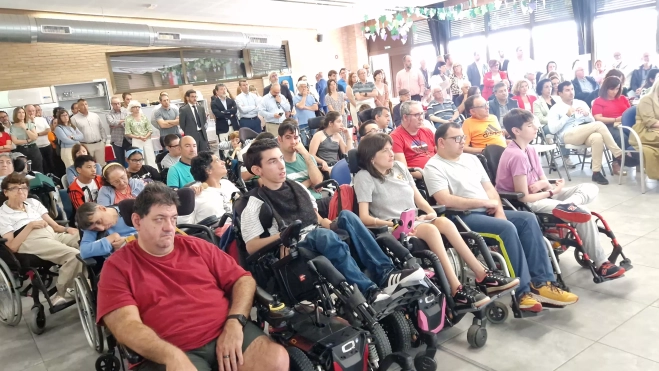 Almuerzo de agradecimiento por la 13º Marcha Aspace Huesca. Foto Myriam Martínez 
