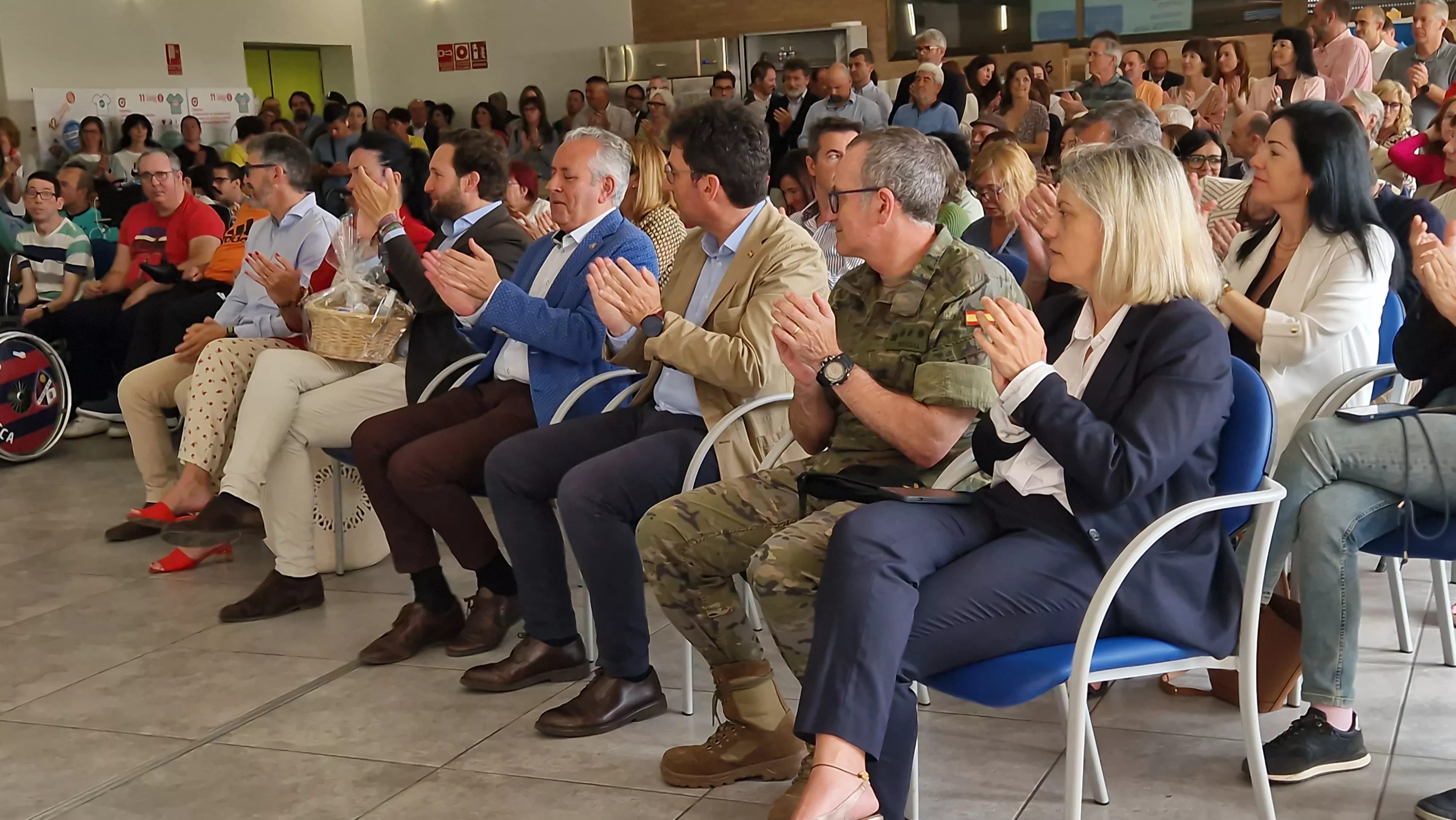Almuerzo de agradecimiento por la 13º Marcha Aspace Huesca. Foto Myriam Martínez 