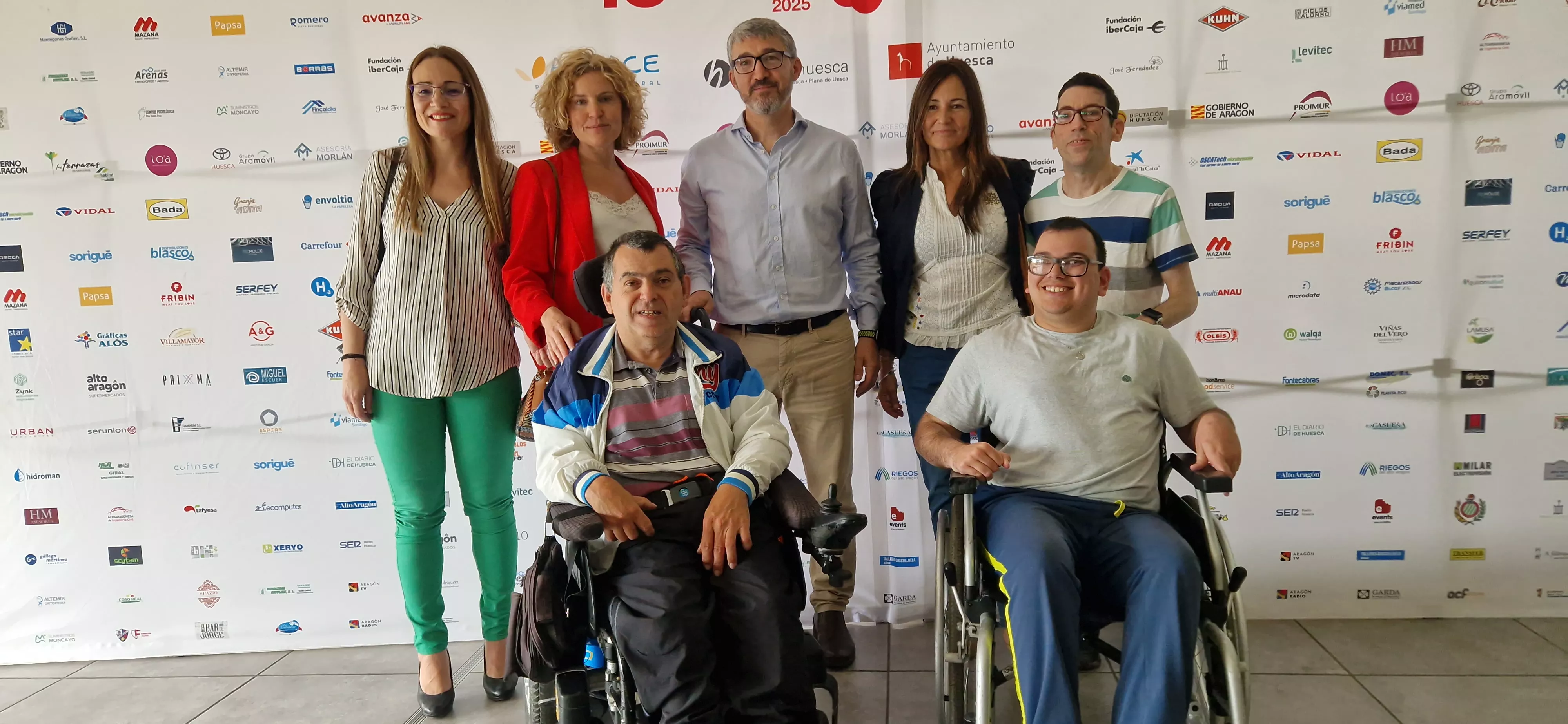 Almuerzo de agradecimiento por la 13º Marcha Aspace Huesca. Foto Myriam Martínez 