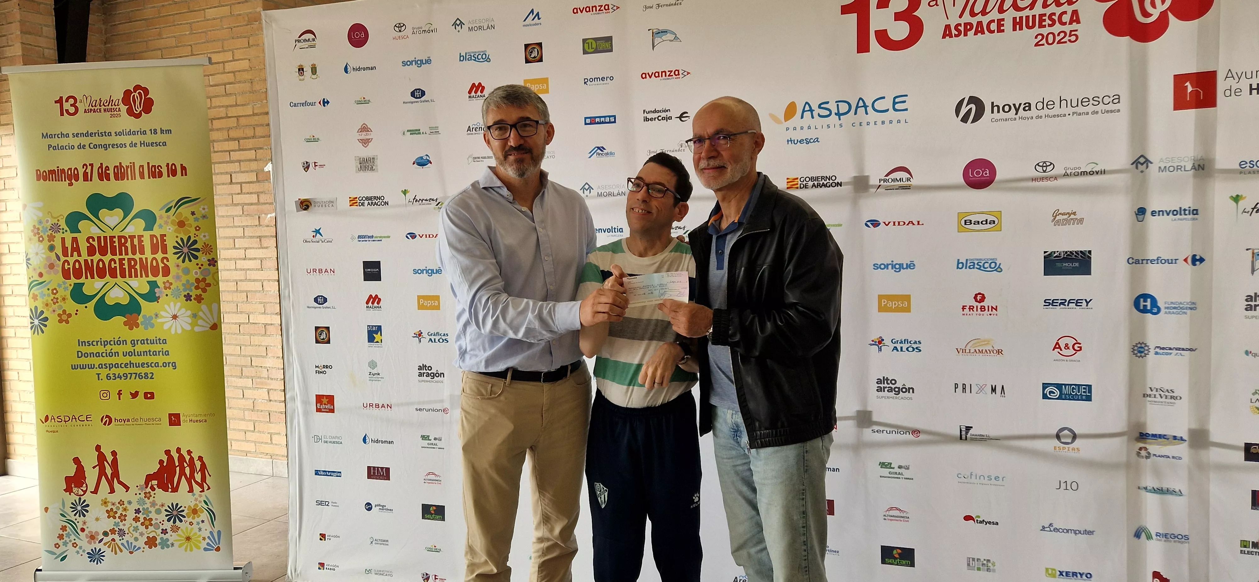 Almuerzo de agradecimiento por la 13º Marcha Aspace Huesca. Foto Myriam Martínez 