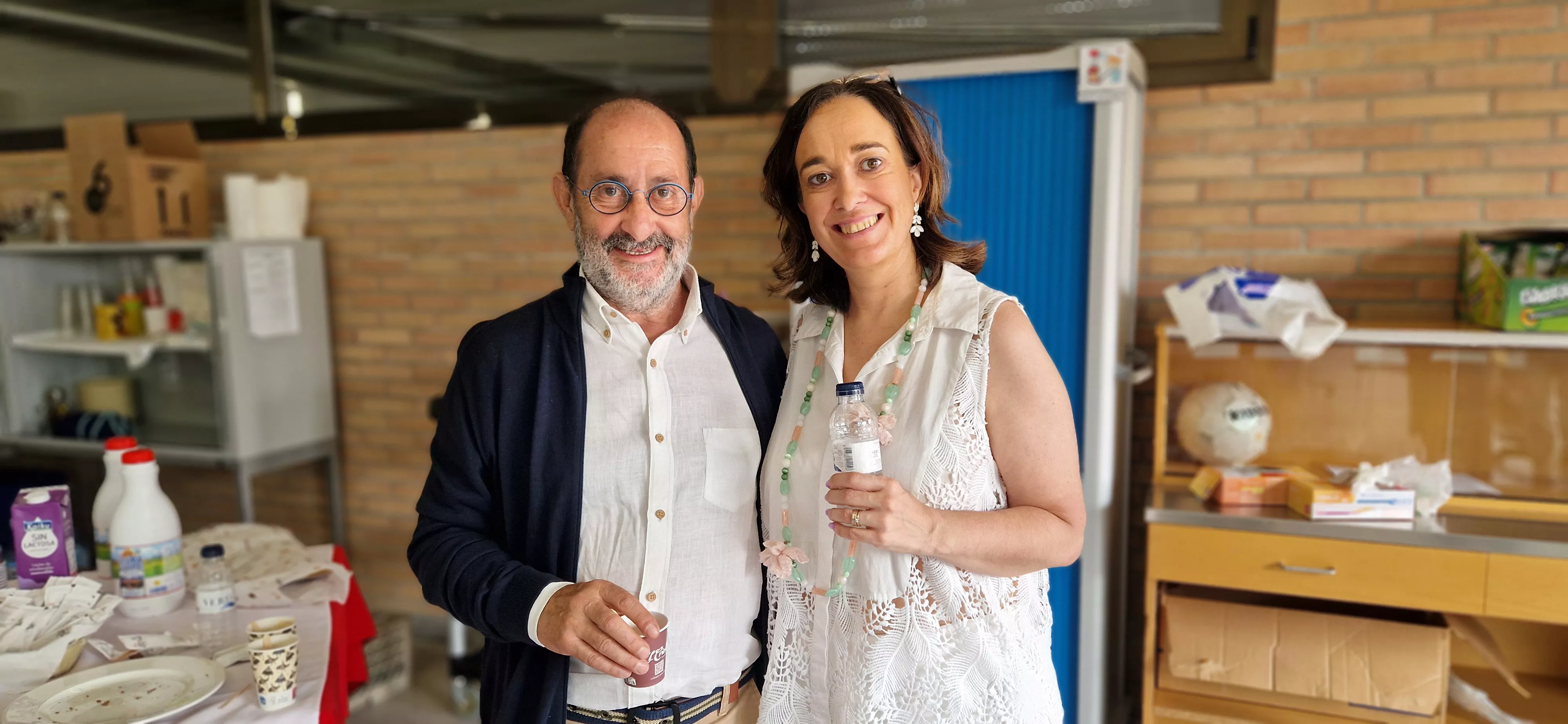 José Luis Laguna y Eva Cabrero. Foto Myriam Martínez