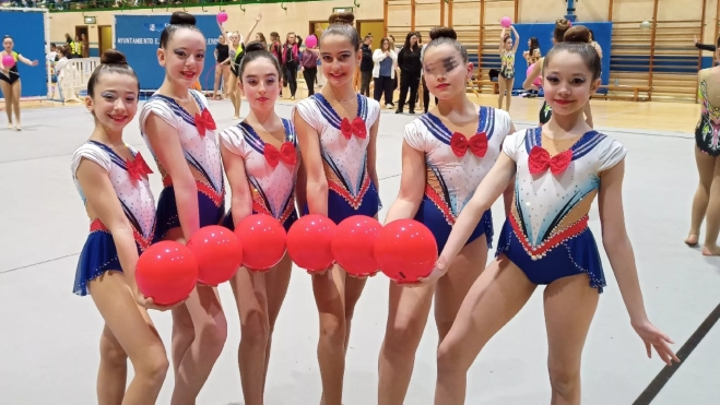 Infantiles del Club Rítmica Monzón Infantiles del Club Rítmica Monzón