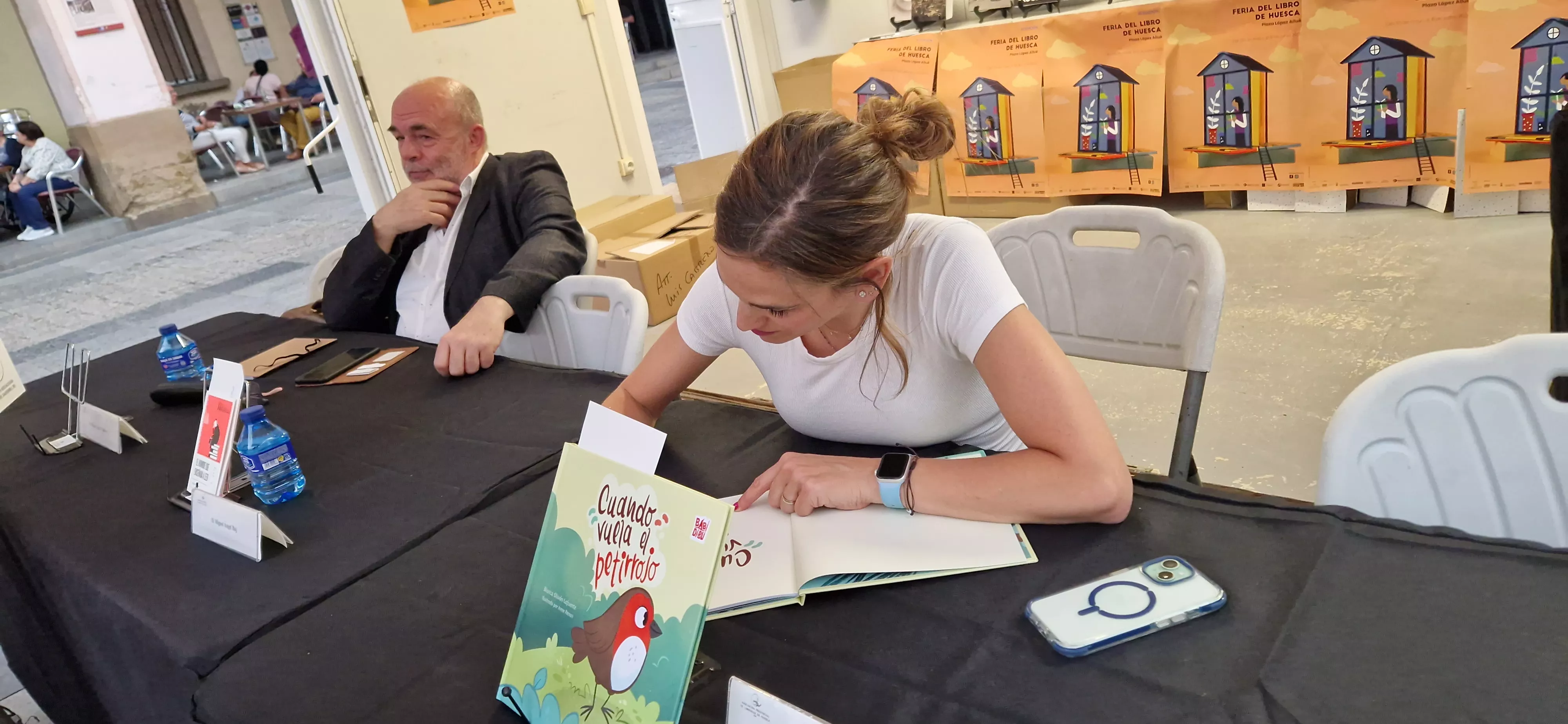 41 Feria del Libro de Huesca: lunes 2 de junio. Foto Myriam Martínez