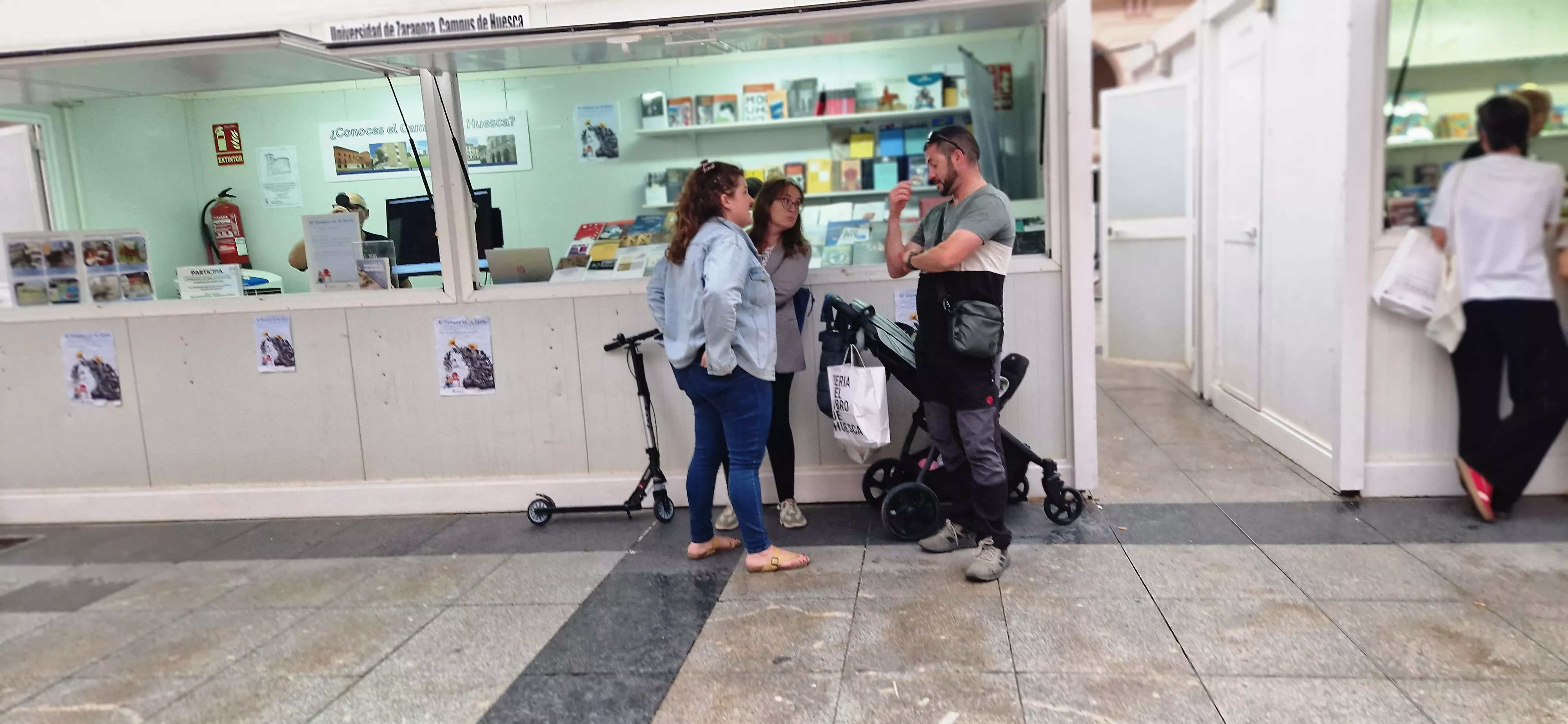 41 Feria del Libro de Huesca: lunes 2 de junio. Foto Myriam Martínez