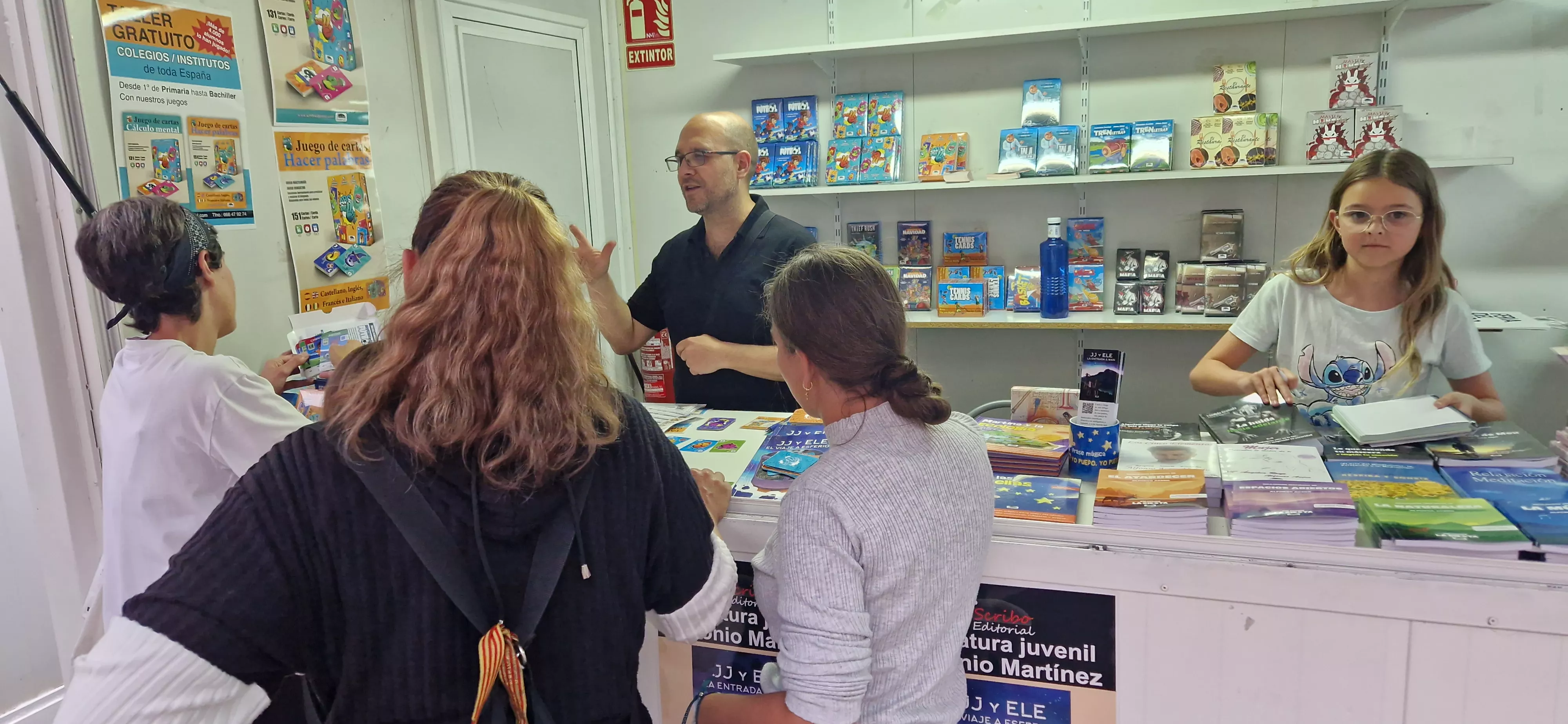 41 Feria del Libro de Huesca: lunes 2 de junio. Foto Myriam Martínez