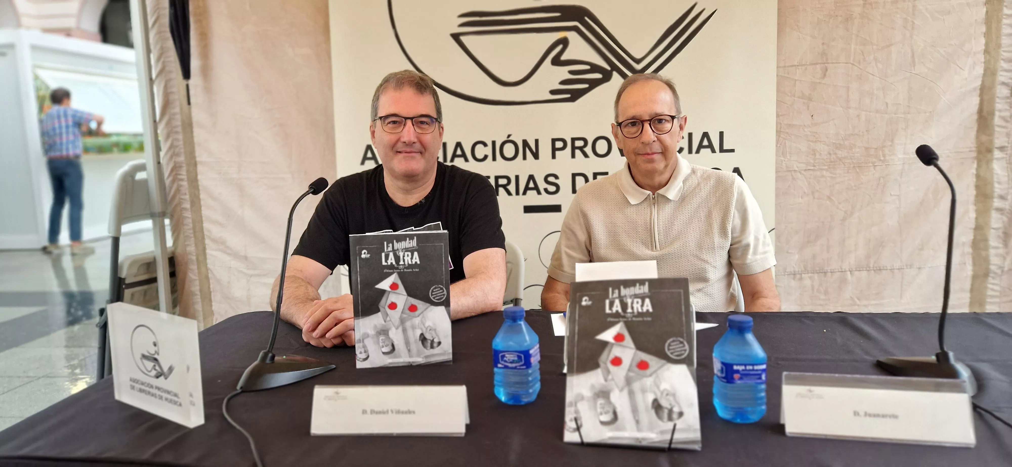 Daniel Viñuales y Juan Pérez. Foto Myriam Martínez