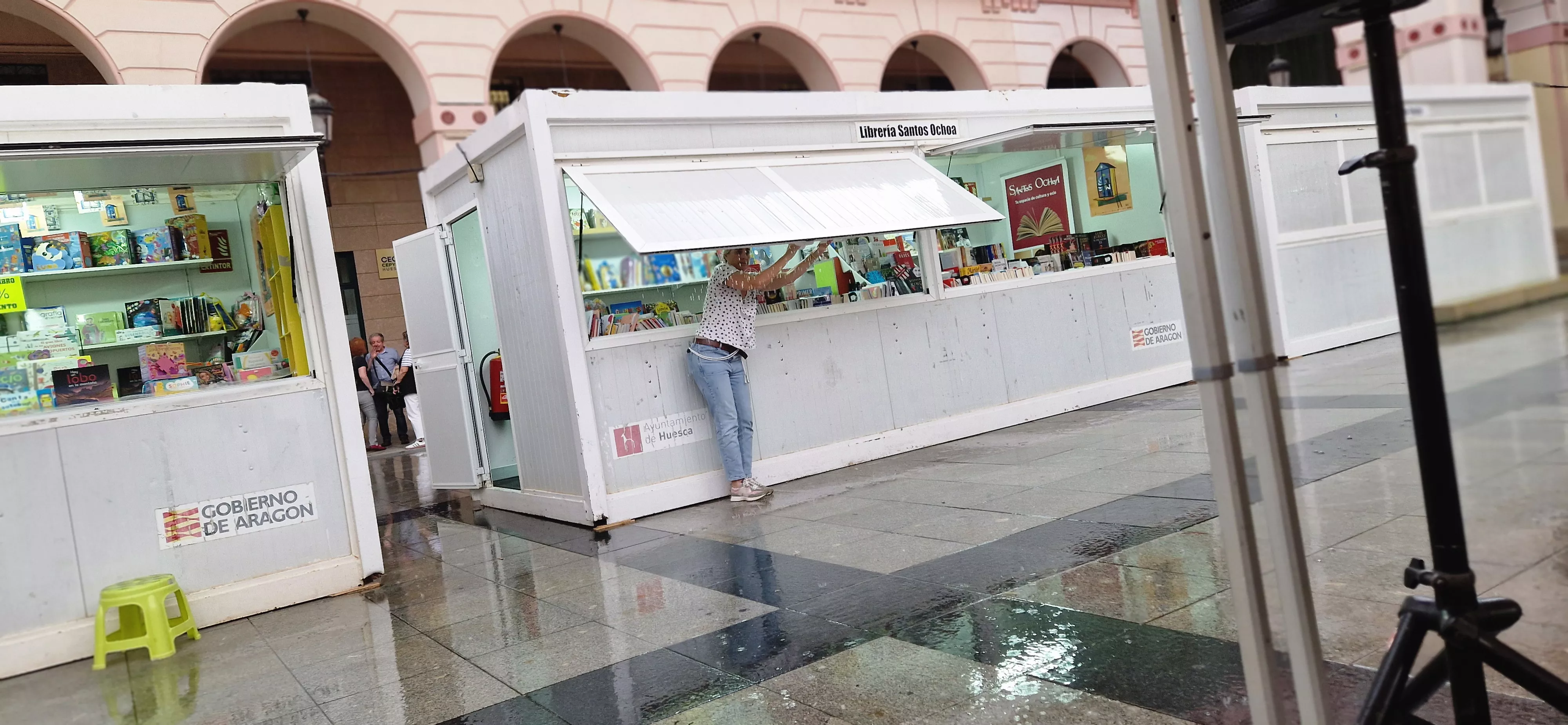 41 Feria del Libro de Huesca: lunes 2 de junio. Foto Myriam Martínez