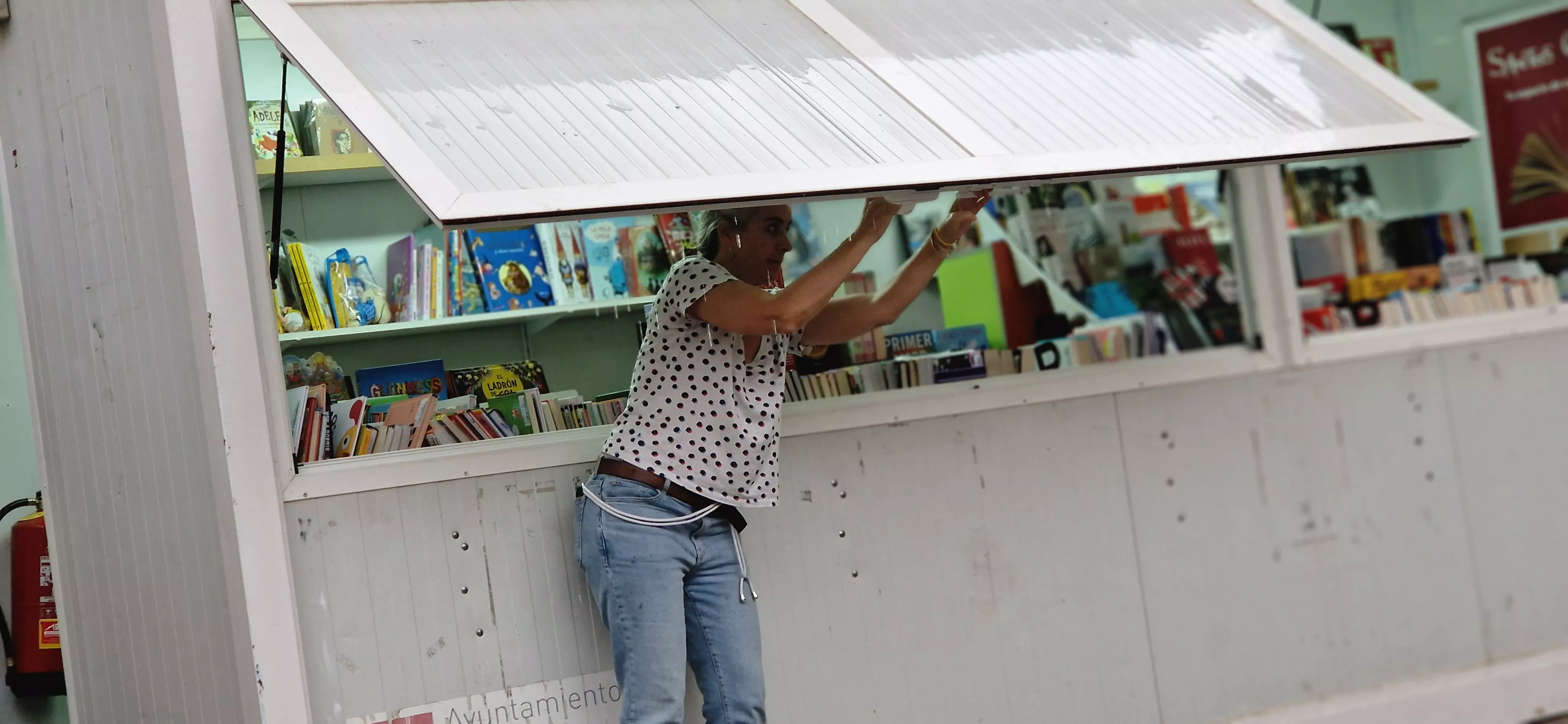 41 Feria del Libro de Huesca: lunes 2 de junio. Foto Myriam Martínez