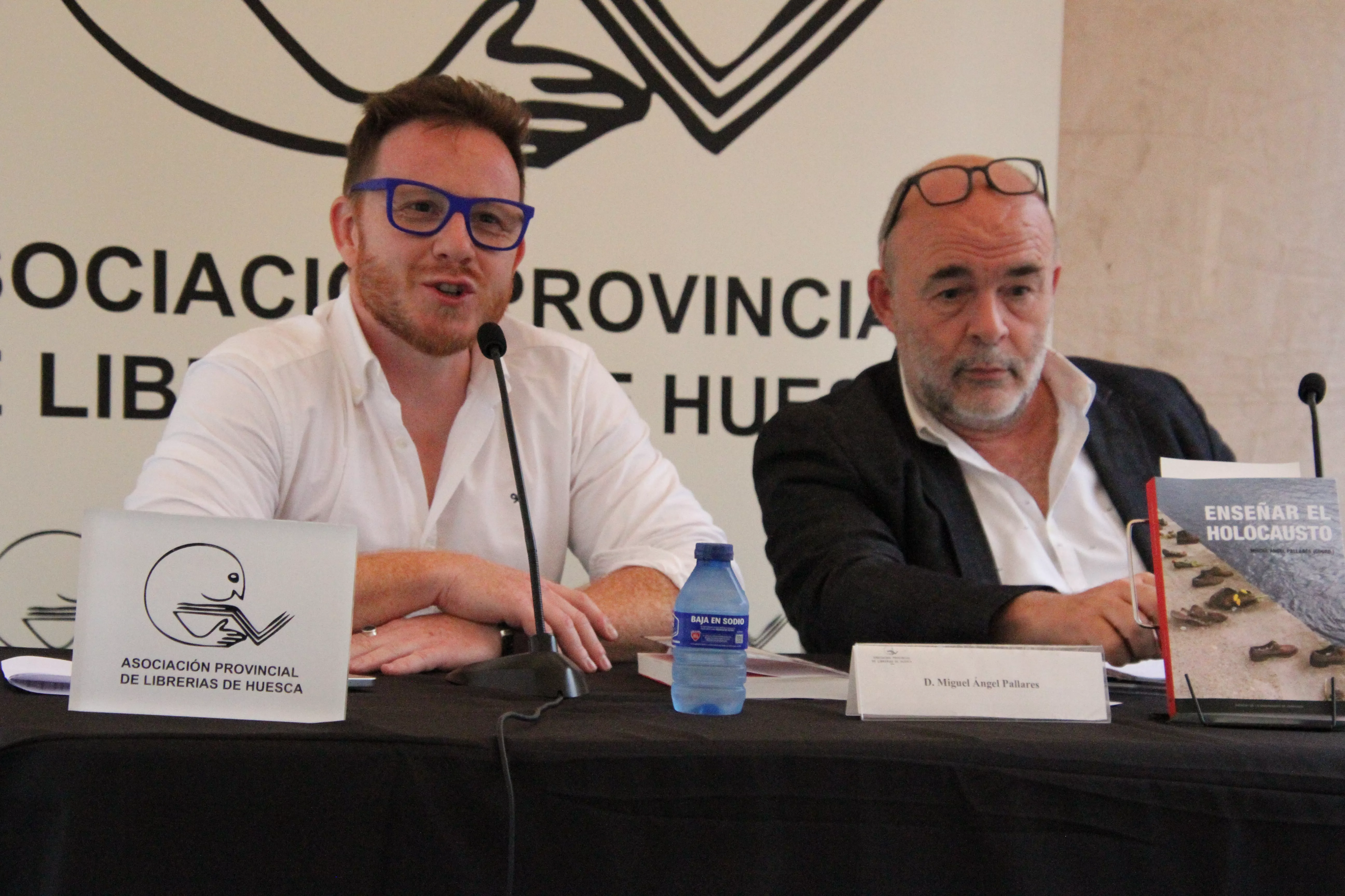 Presentación del libro de Miguel Ángel Pallarés. Foto Carlos Neofato