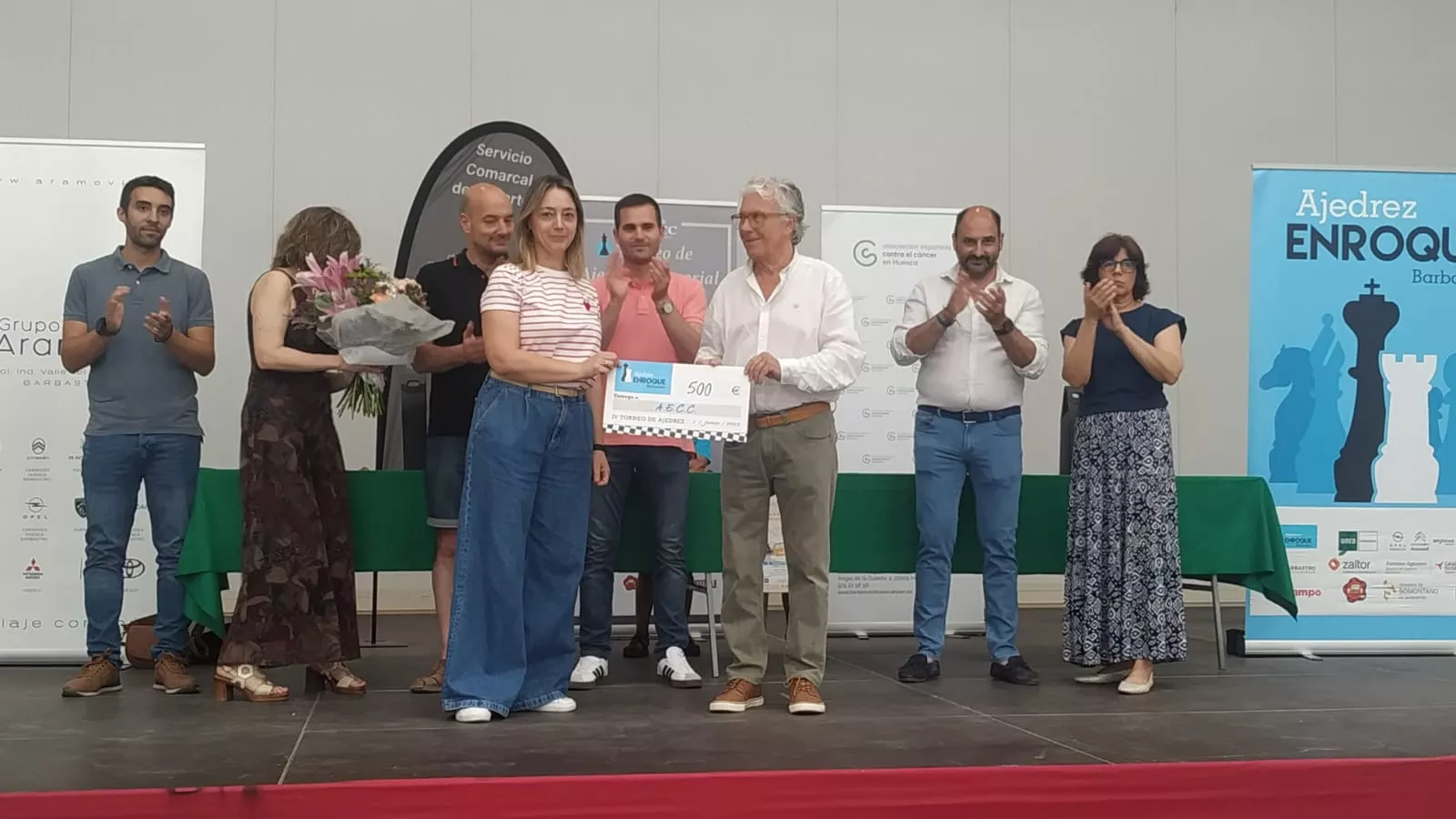 V Memorial David Lafarga de Ajedrez. Foto: SCD Somontano