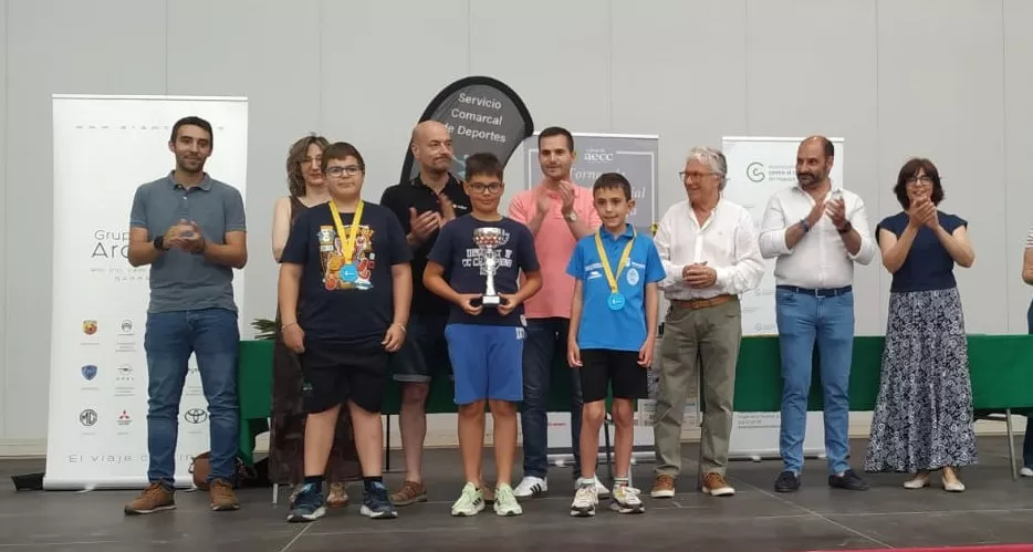 V Memorial David Lafarga de Ajedrez. Foto: SCD Somontano