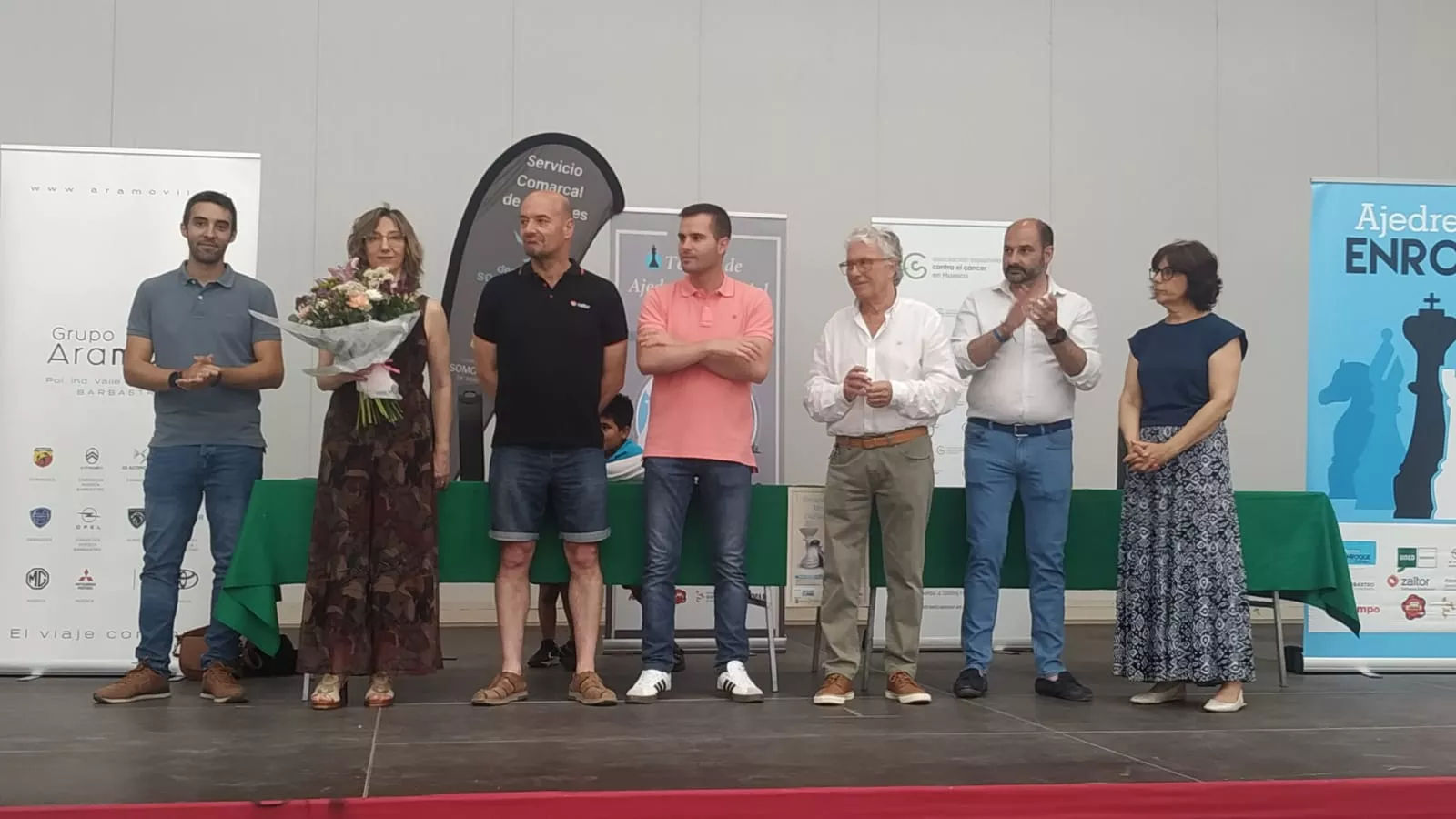 V Memorial David Lafarga de Ajedrez. Foto: SCD Somontano