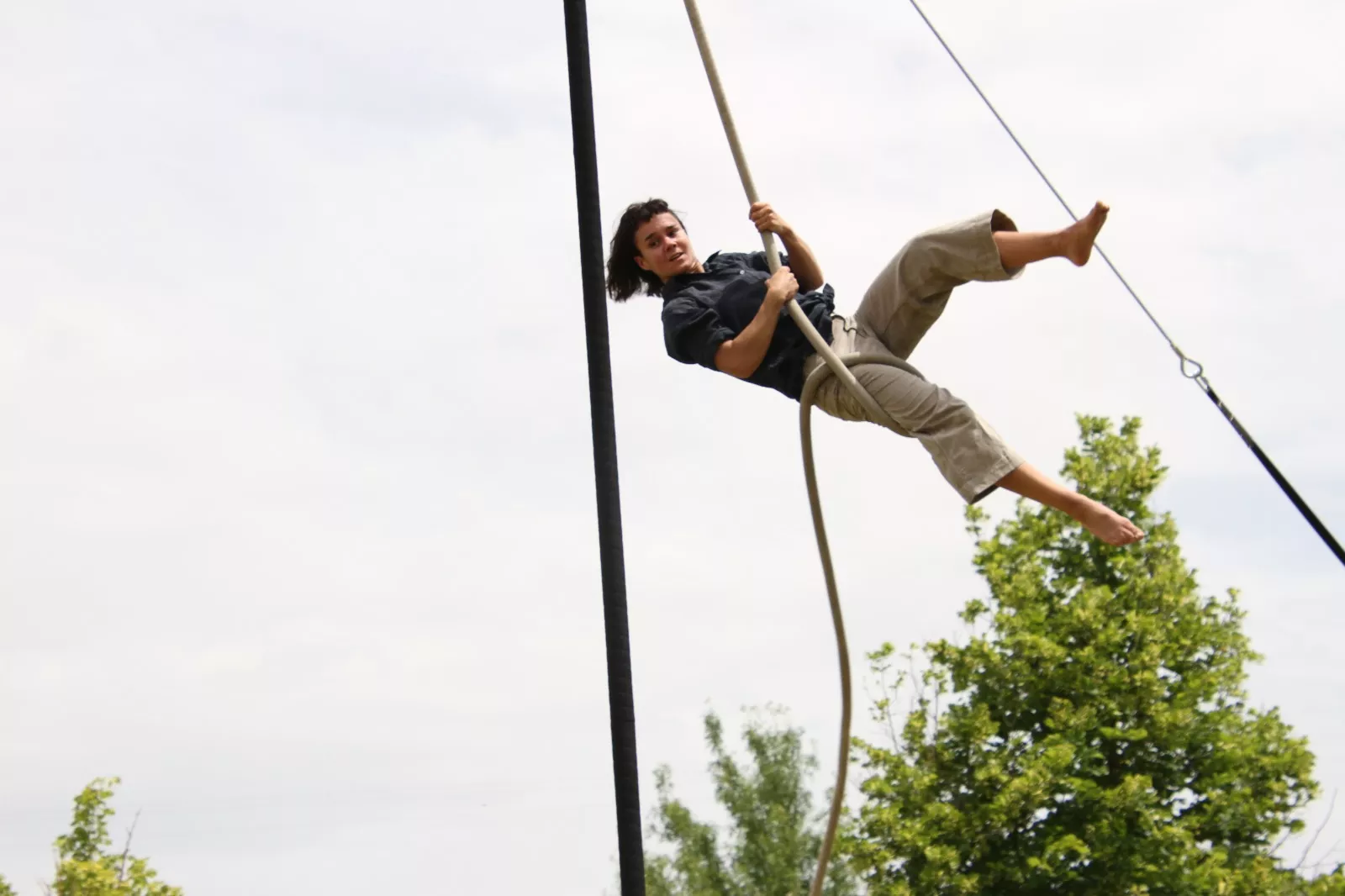 Mala Brigo en el CDAN con el programa Redoladas. Foto Carlos Neofato