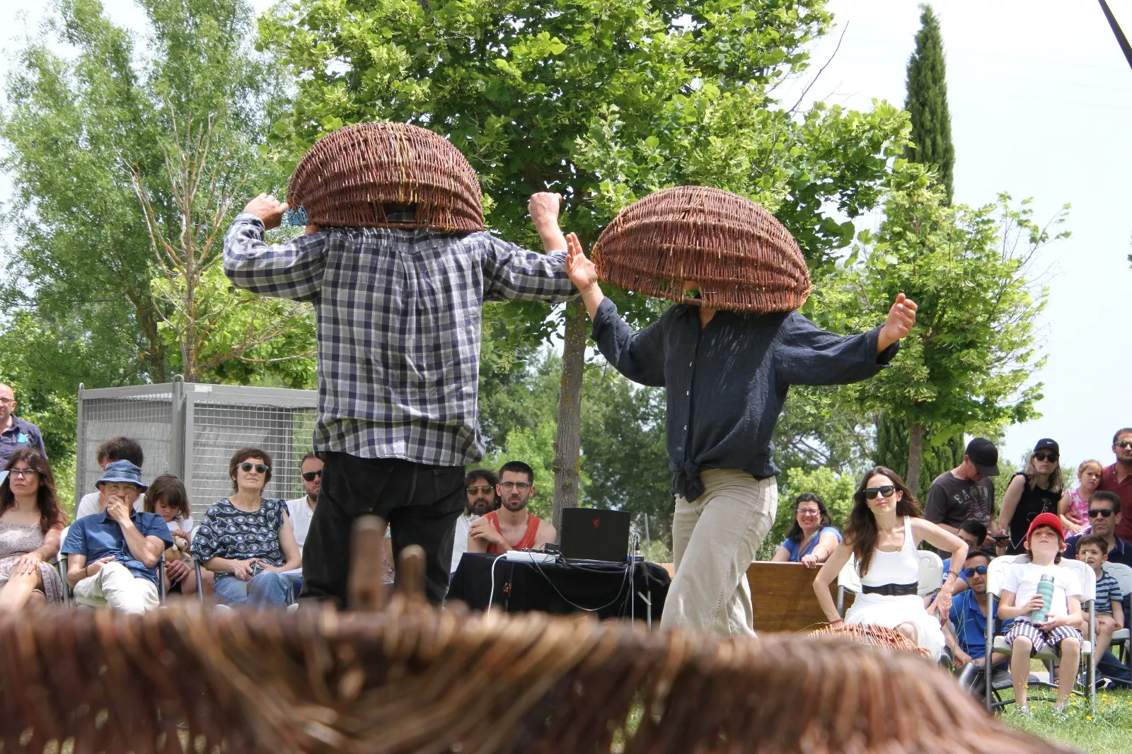 Mala Brigo en el CDAN con el programa Redoladas. Foto Carlos Neofato