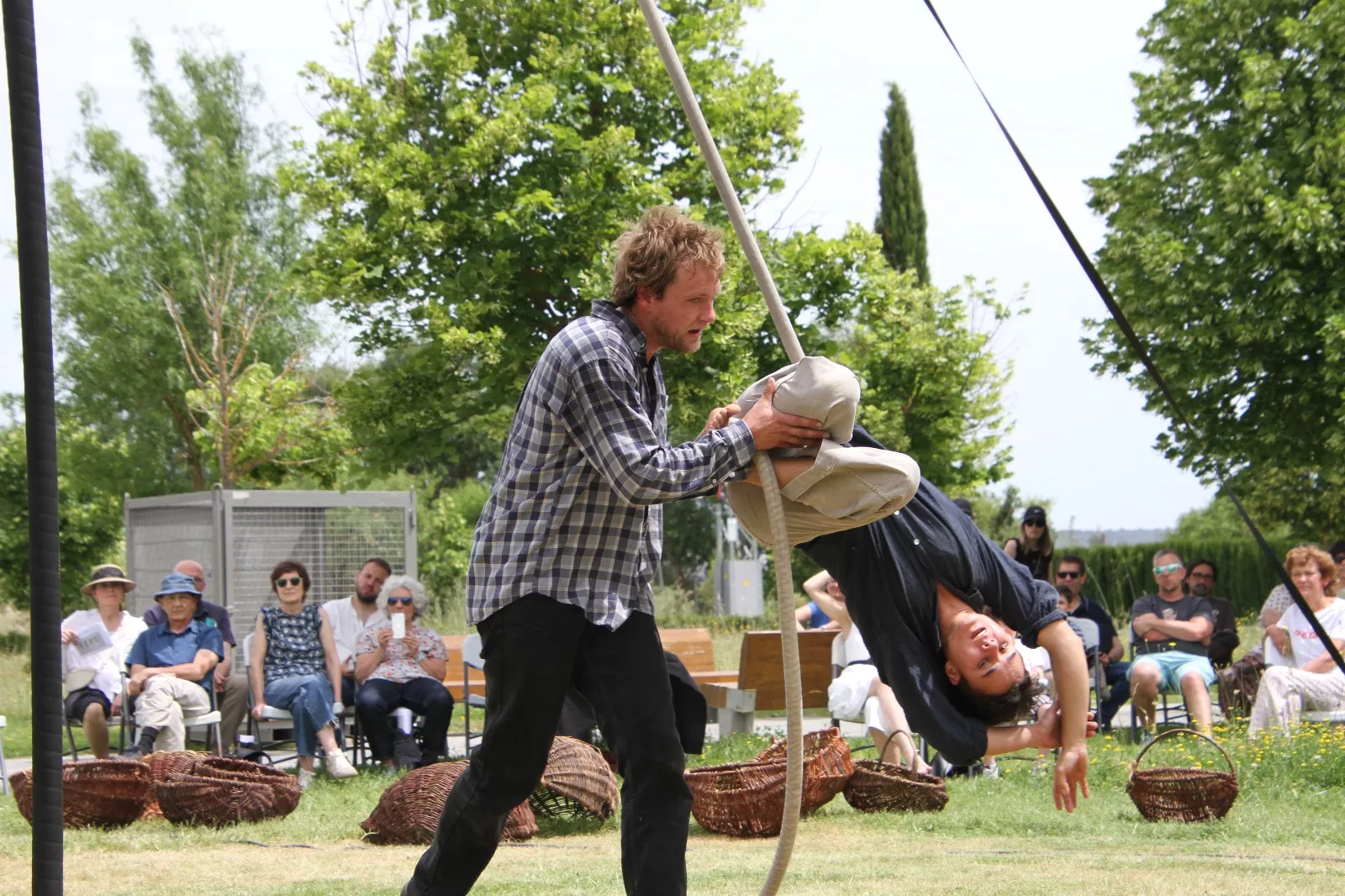 Mala Brigo en el CDAN con el programa Redoladas. Foto Carlos Neofato