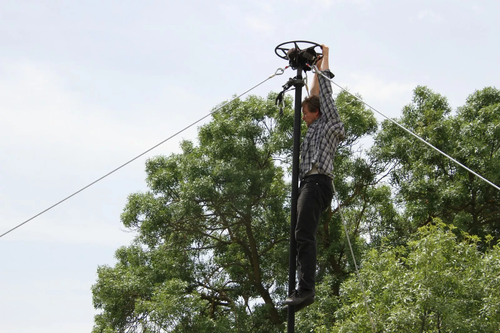 Mala Brigo en el CDAN con el programa Redoladas. Foto Carlos Neofato