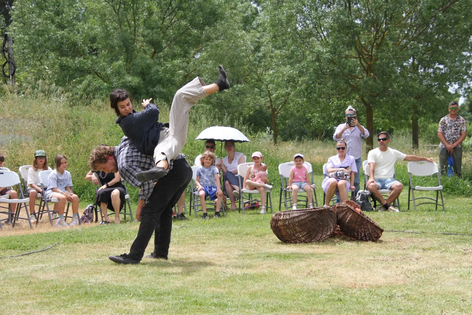 Mala Brigo en el CDAN con el programa Redoladas. Foto Carlos Neofato