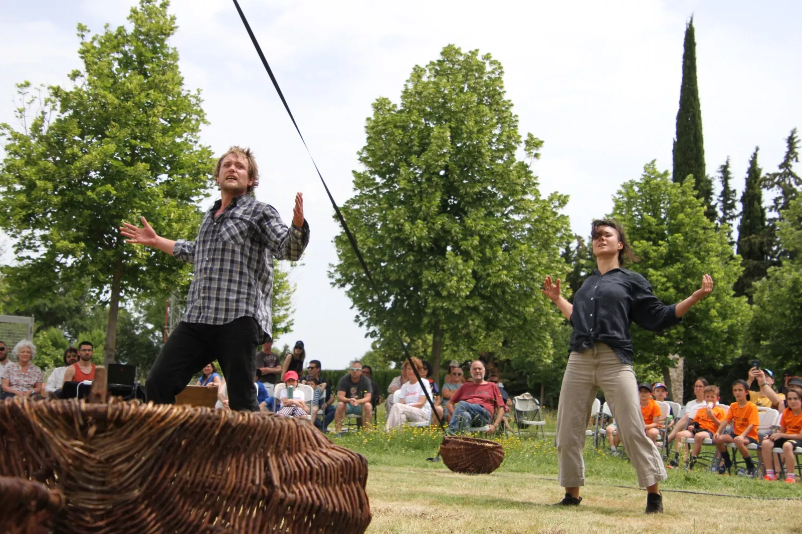 Mala Brigo en el CDAN con el programa Redoladas. Foto Carlos Neofato