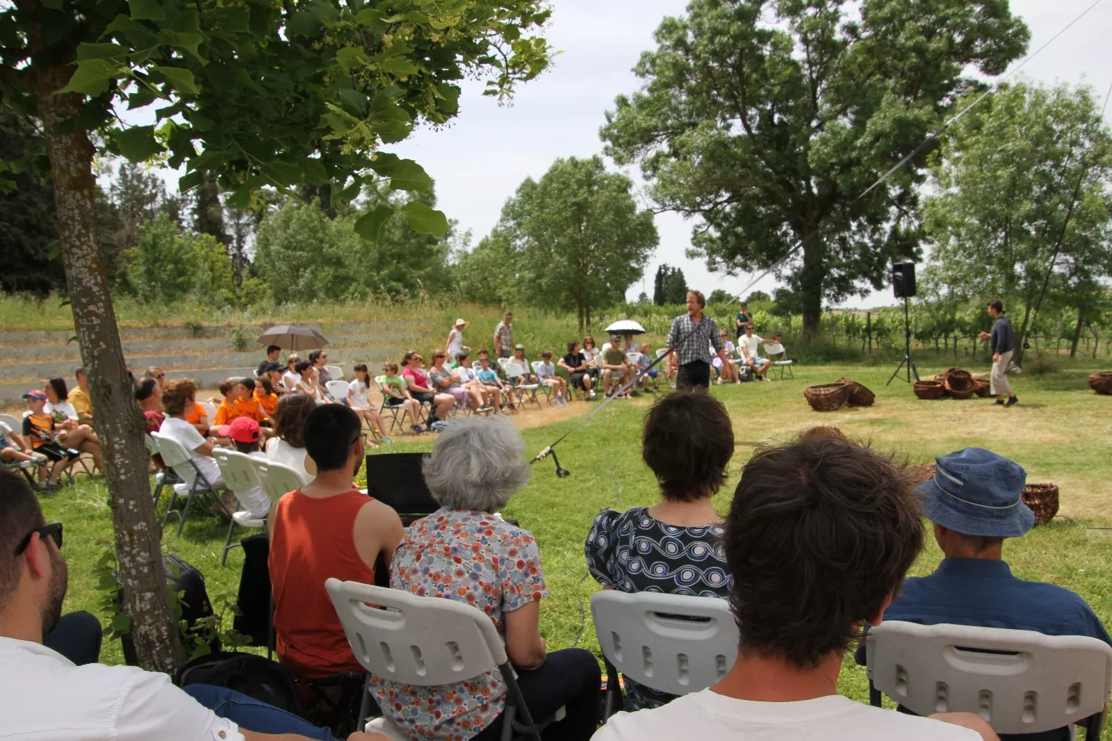 Mala Brigo en el CDAN con el programa Redoladas. Foto Carlos Neofato