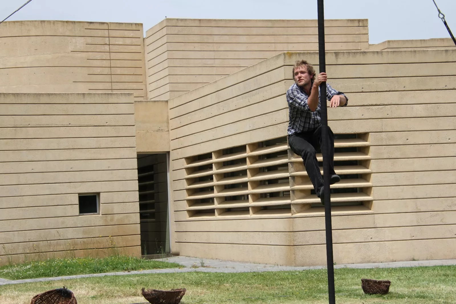 Mala Brigo en el CDAN con el programa Redoladas. Foto Carlos Neofato