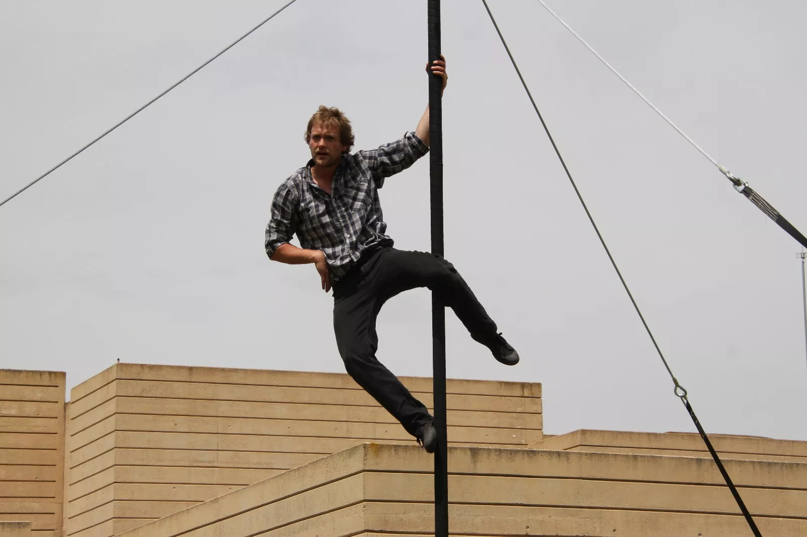Mala Brigo en el CDAN con el programa Redoladas. Foto Carlos Neofato