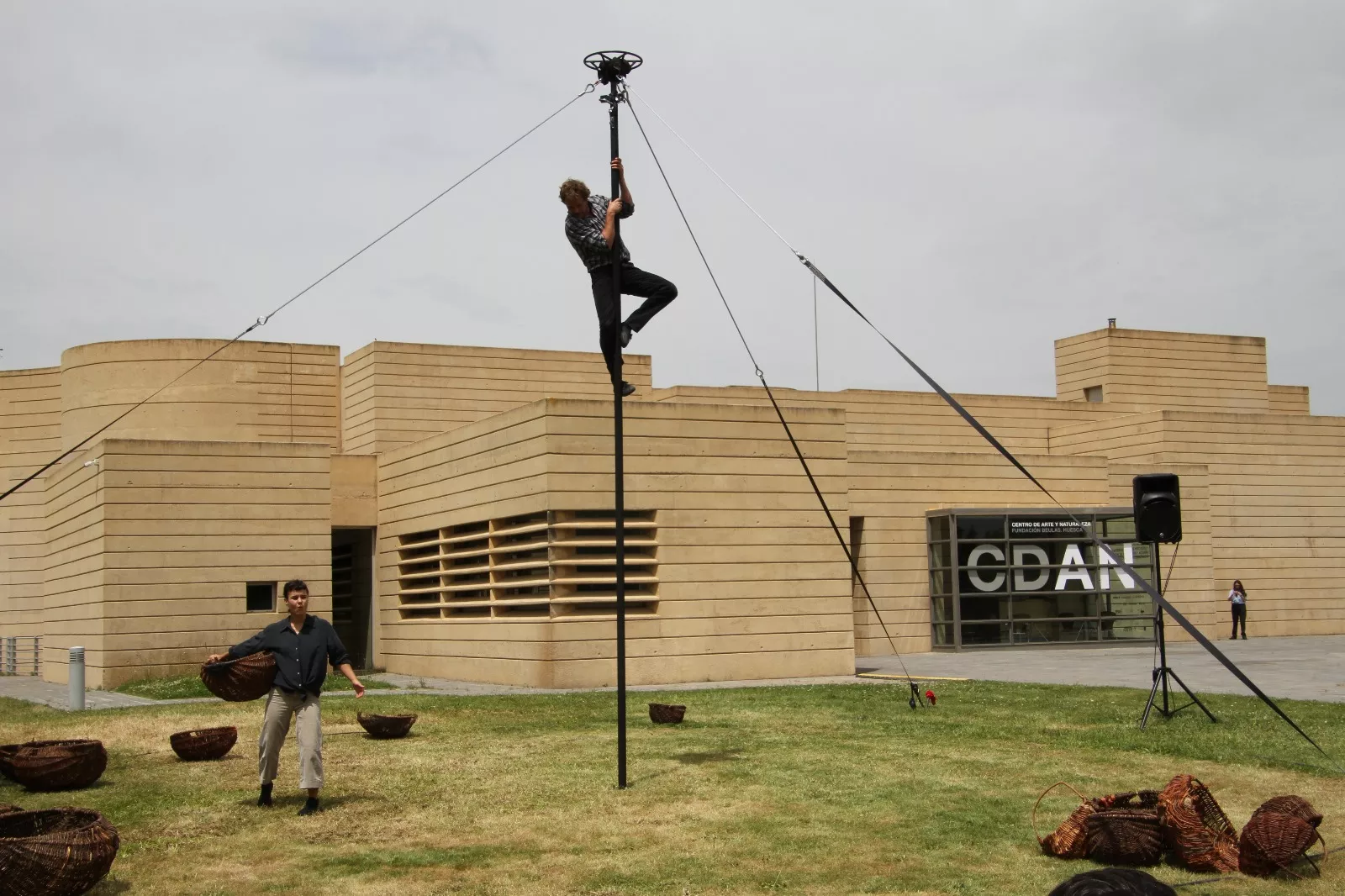 Mala Brigo en el CDAN con el programa Redoladas. Foto Carlos Neofato