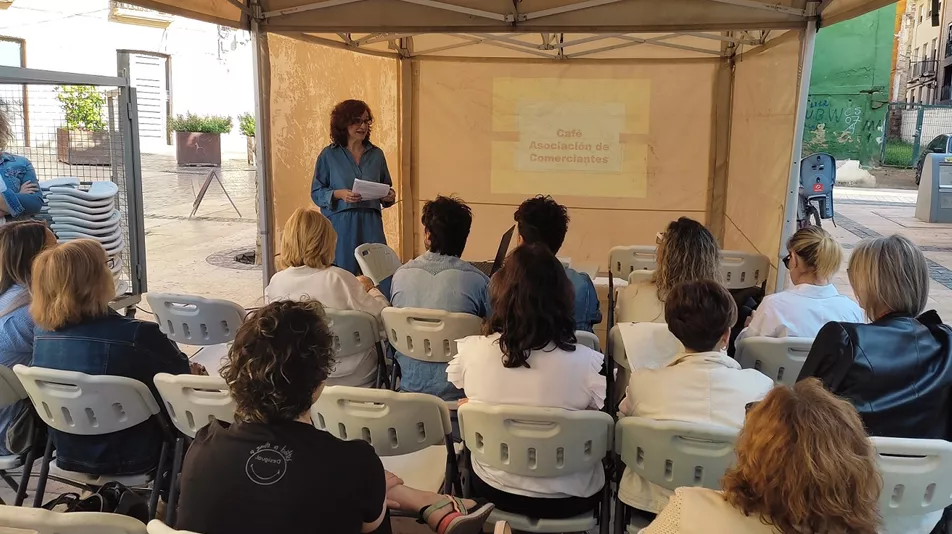XIX Café del Comercio con Maskebolskan y Alzheimer Huesca