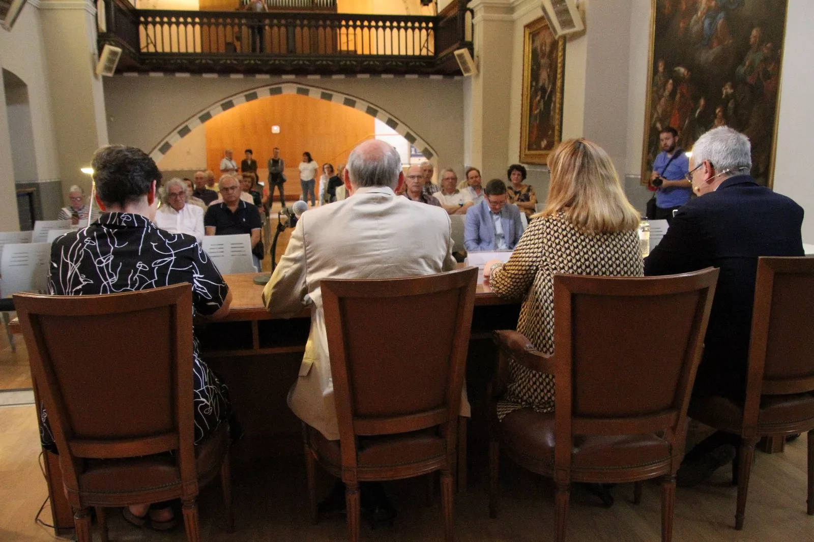 Clausura del curso académico de la Universidad de la Experiencia de Huesca. Foto Carlos Neofato