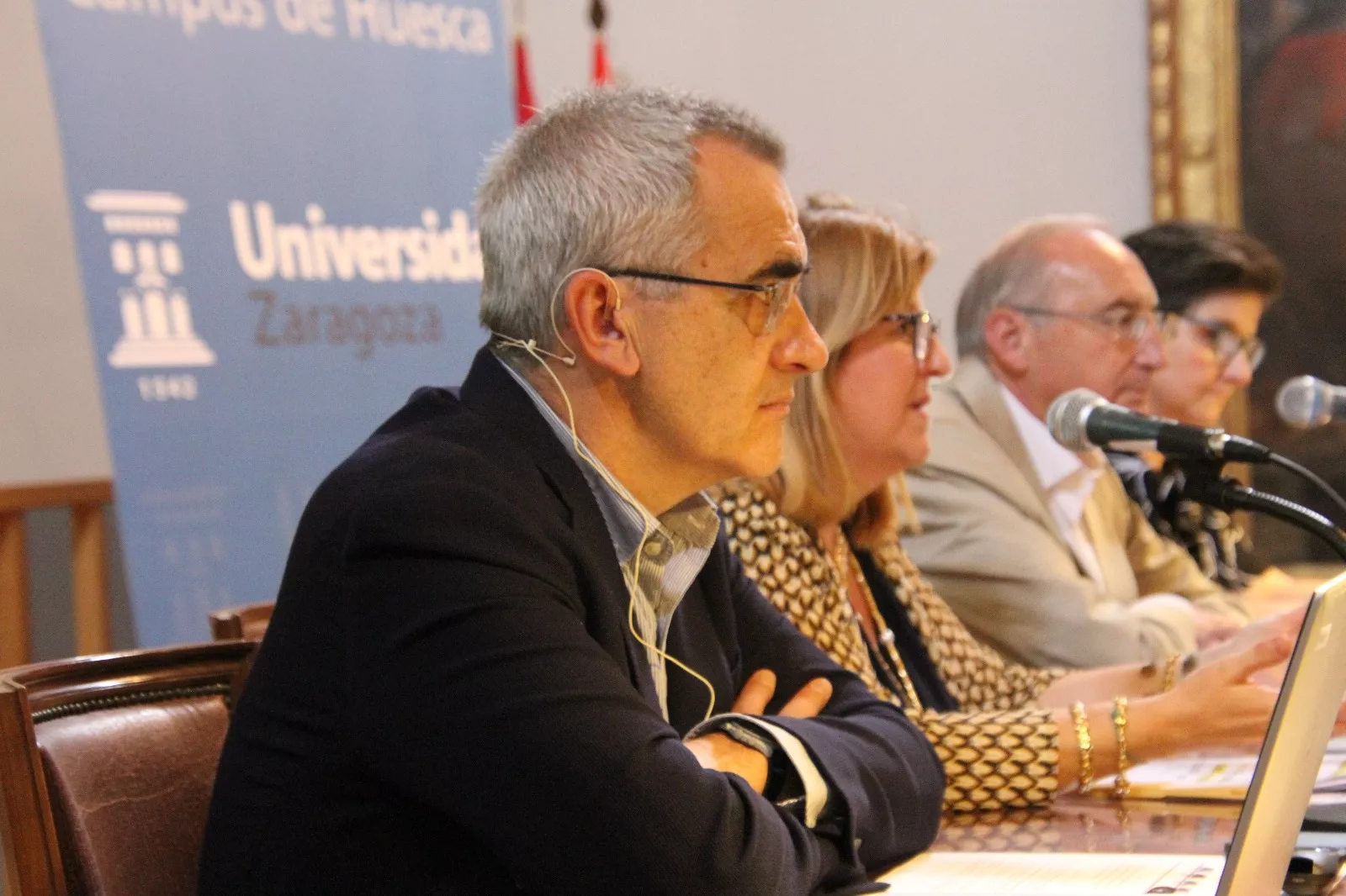 Clausura del curso académico de la Universidad de la Experiencia de Huesca. Foto Carlos Neofato