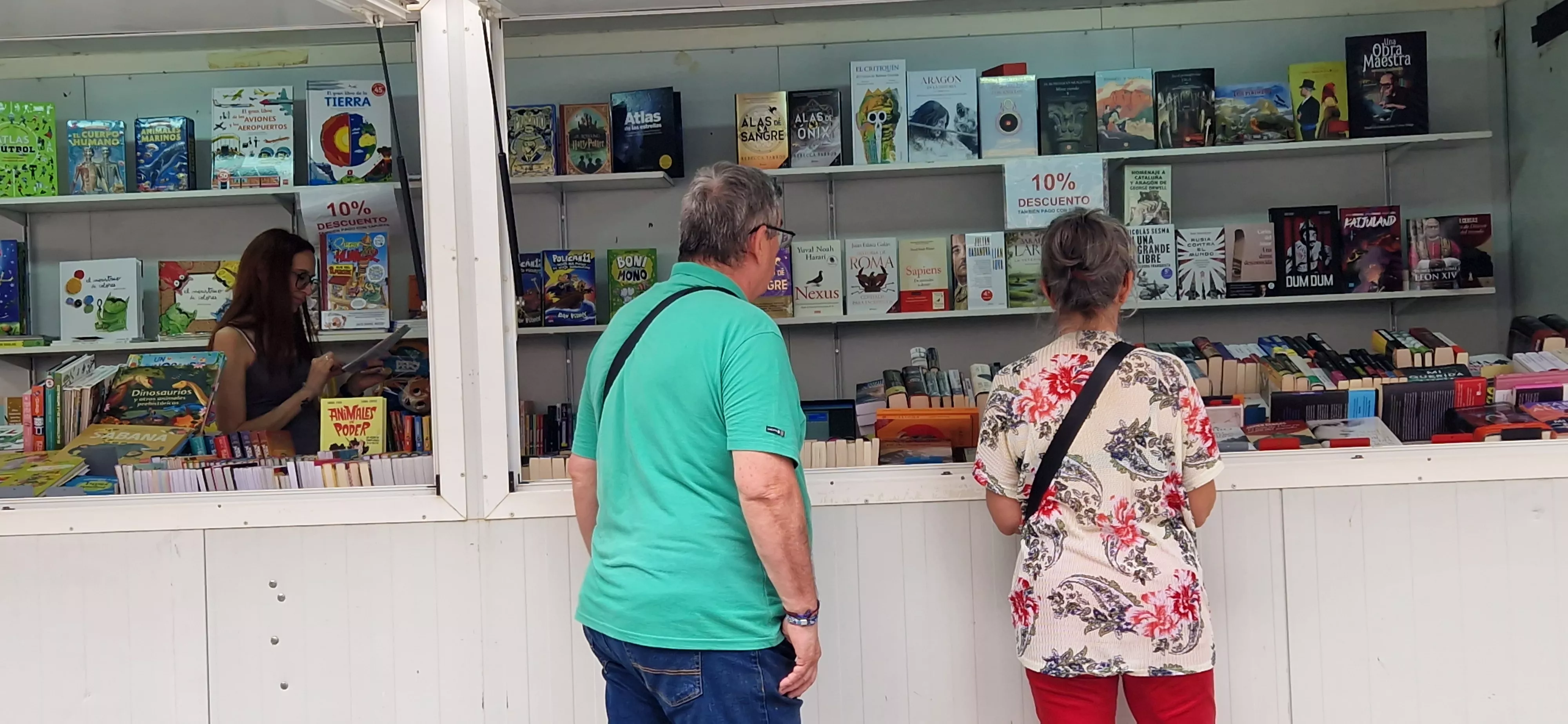 41 Feria del Libro de Huesca. Foto Myriam Martínez