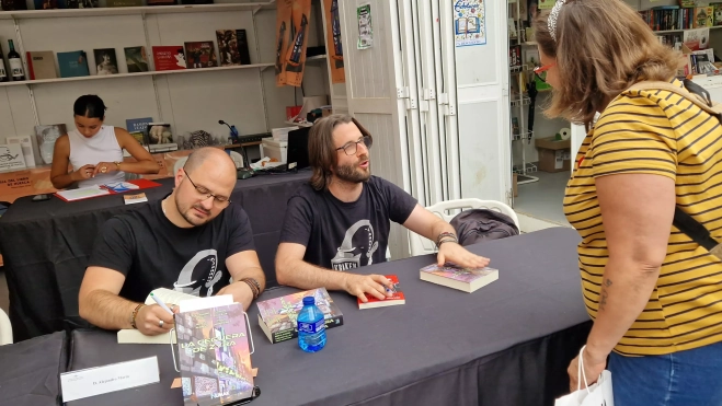 Alejandro Marín y Borja Alonso. Foto Myriam Martínez