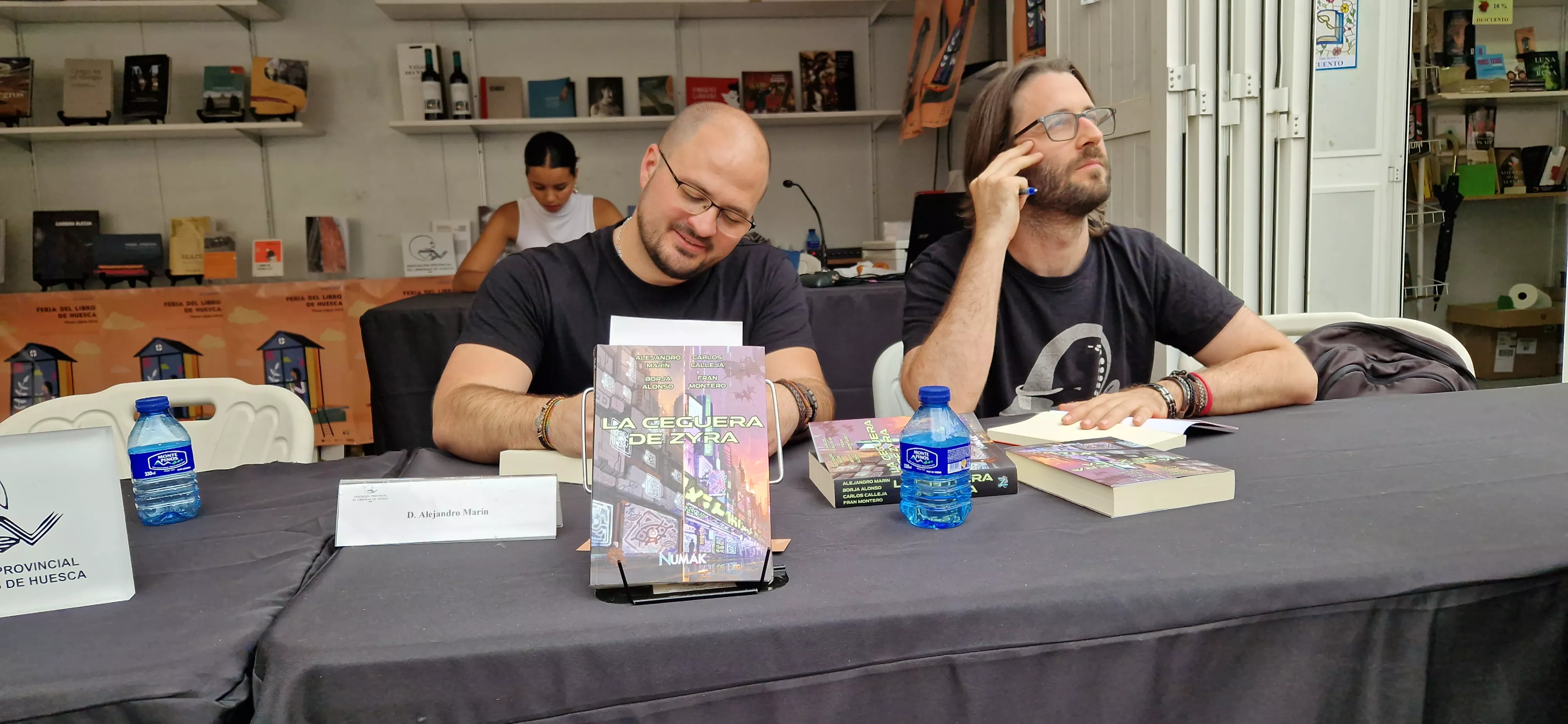 Alejandro Marín y Borja Alonso. Foto Myriam Martínez