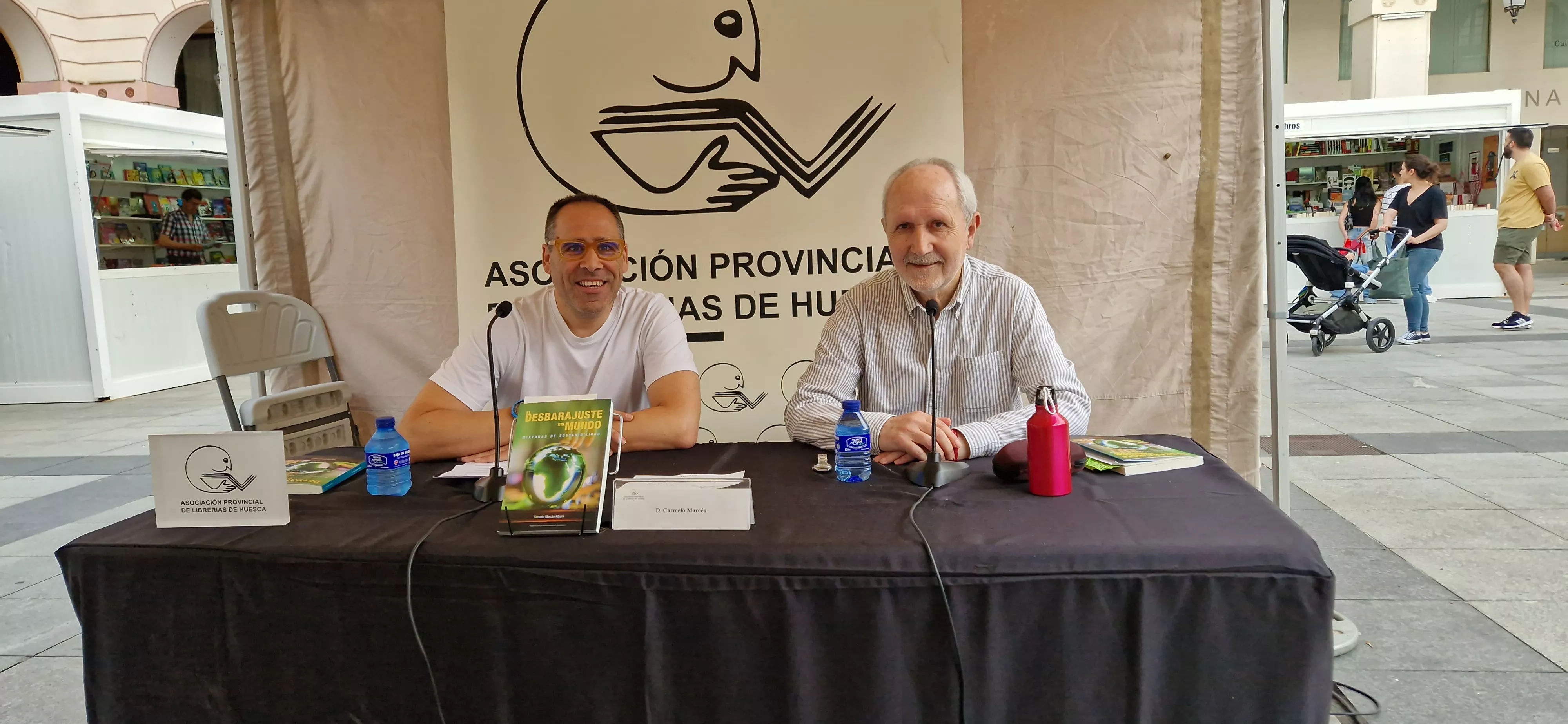 José Antonio Julián y Carmelo Marcén. Foto Myriam Martínez