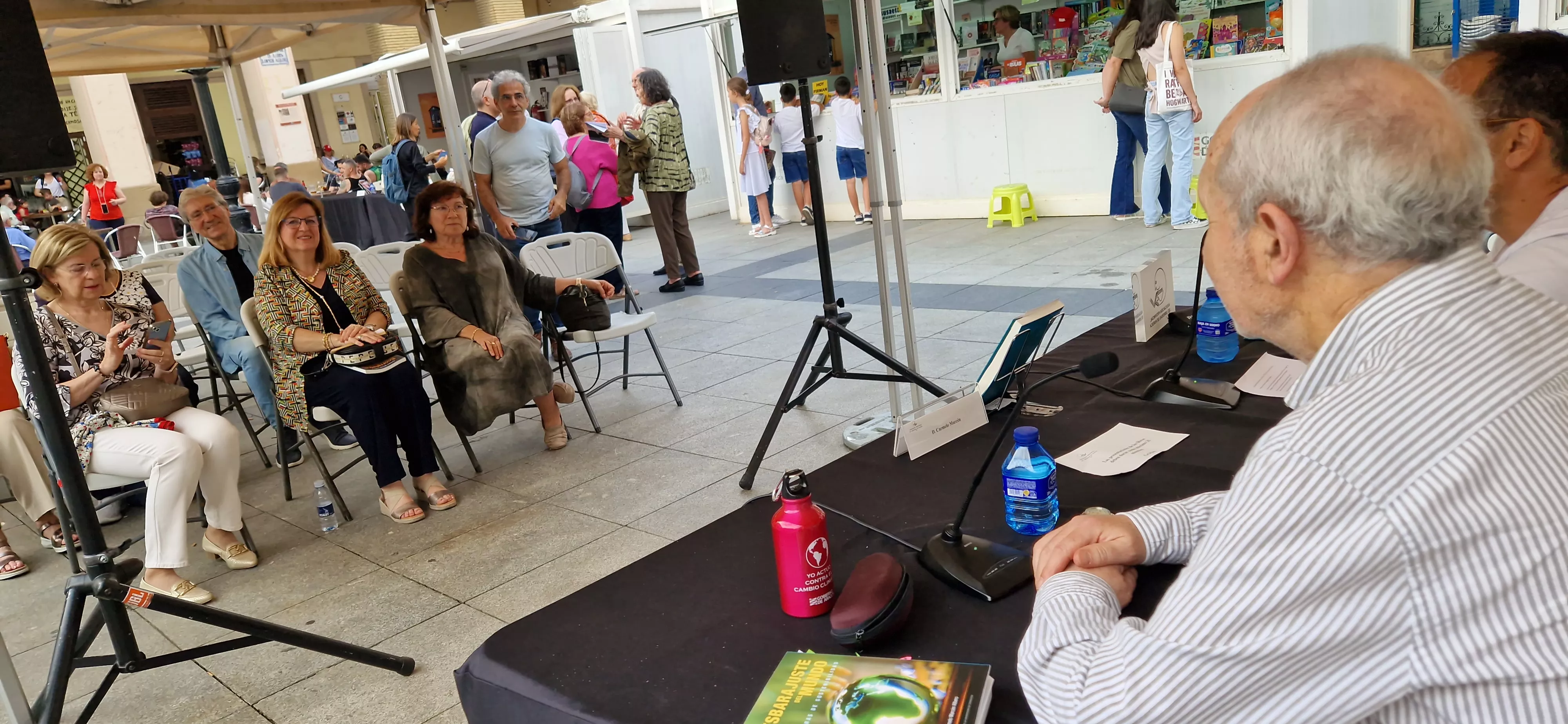 José Antonio Julián y Carmelo Marcén. Foto Myriam Martínez