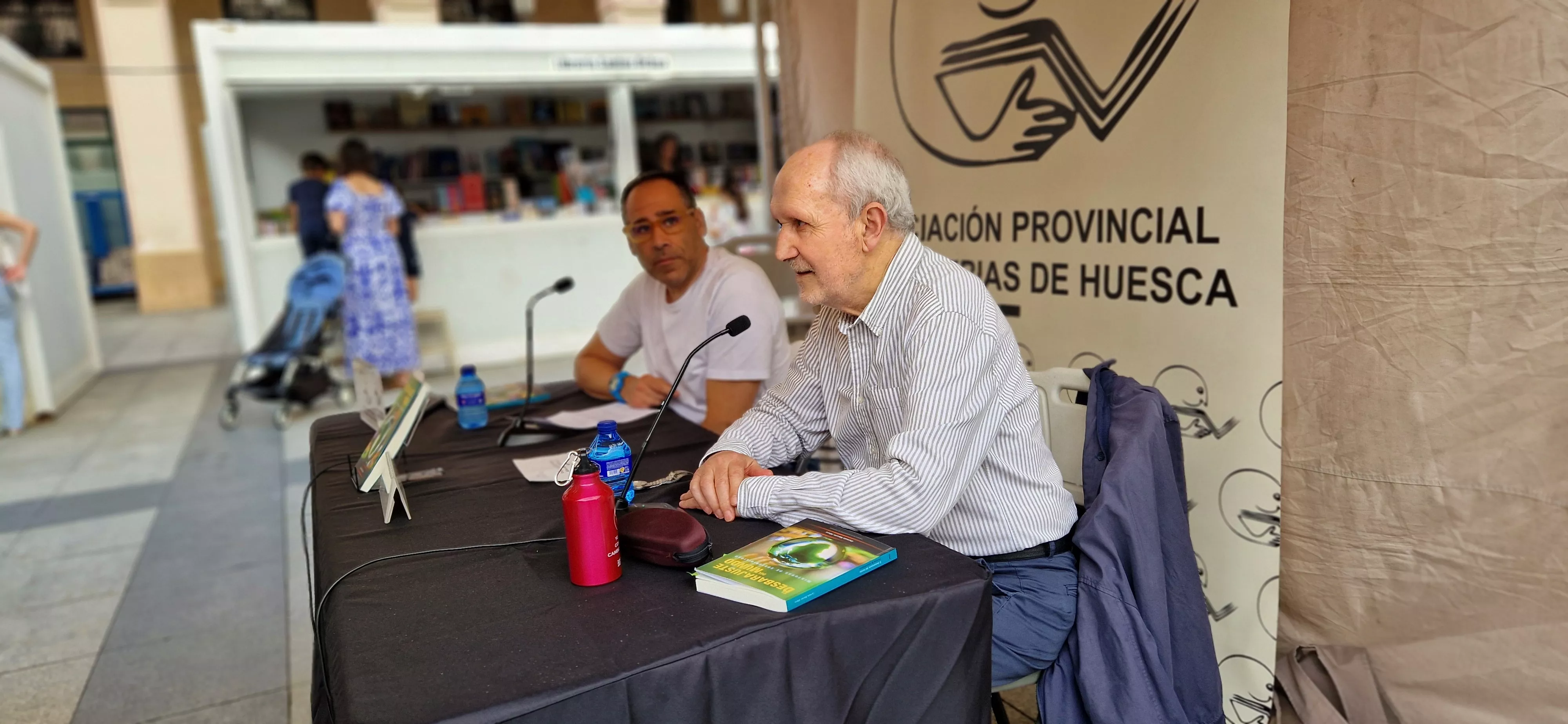 José Antonio Julián y Carmelo Marcén. Foto Myriam Martínez