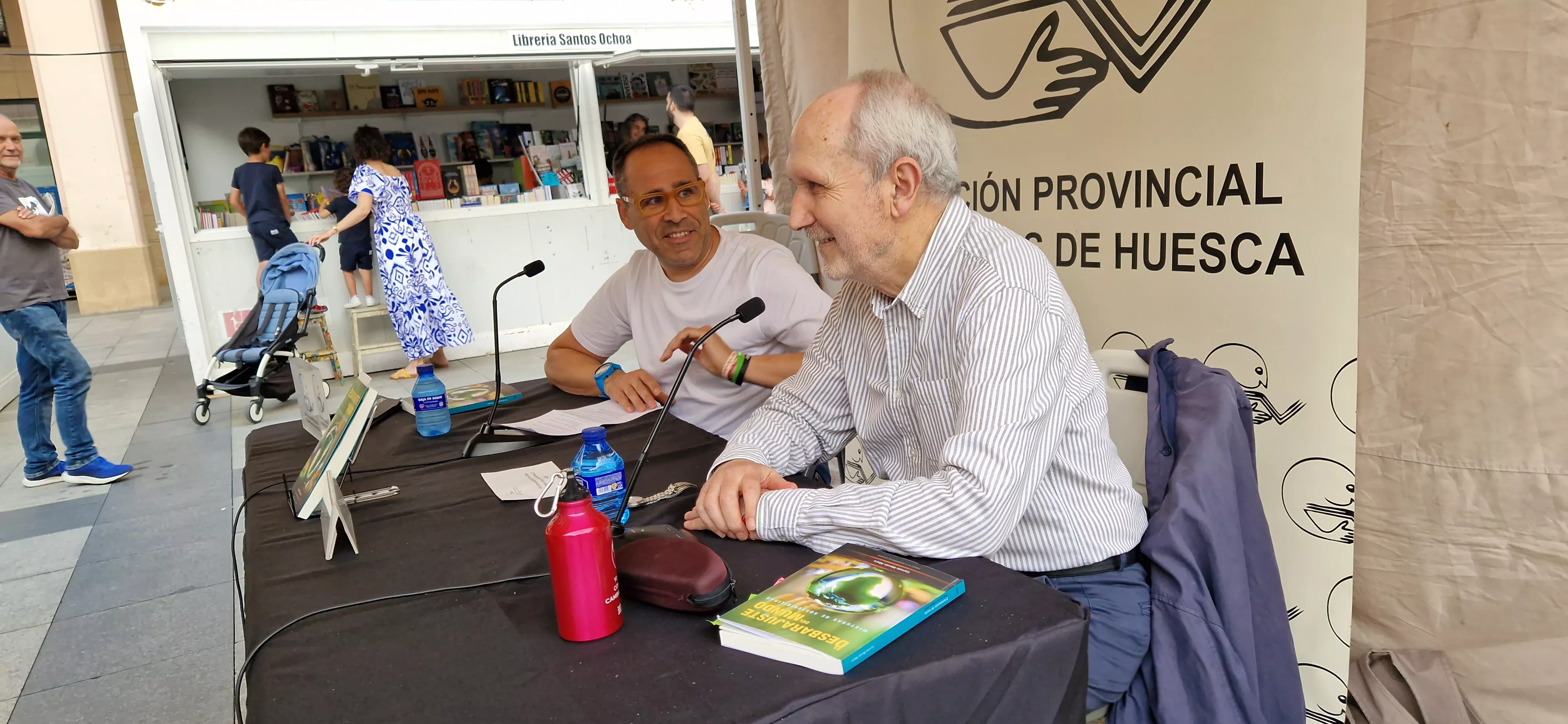 José Antonio Julián y Carmelo Marcén. Foto Myriam Martínez