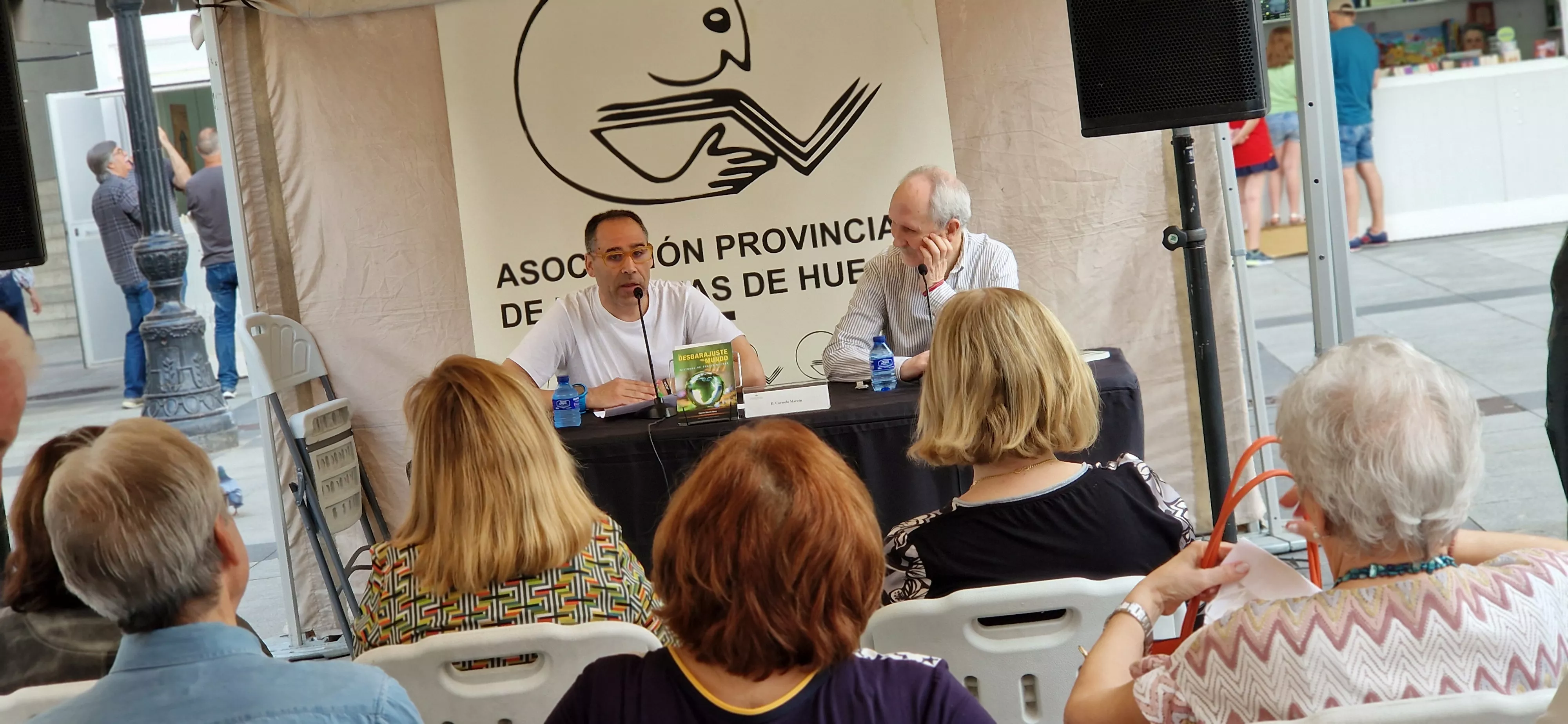 José Antonio Julián y Carmelo Marcén. Foto Myriam Martínez