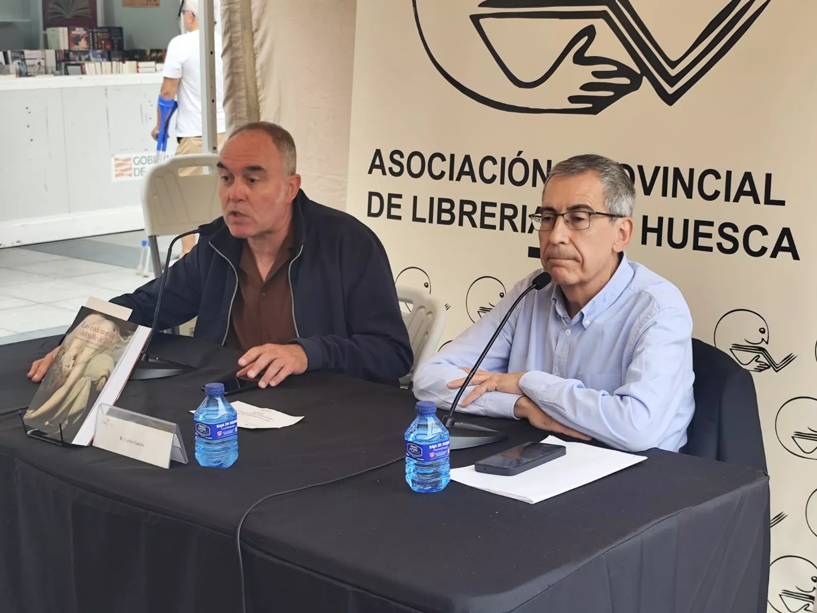 Chesús Yuste y Carlos Garcés. Foto Ana Mora