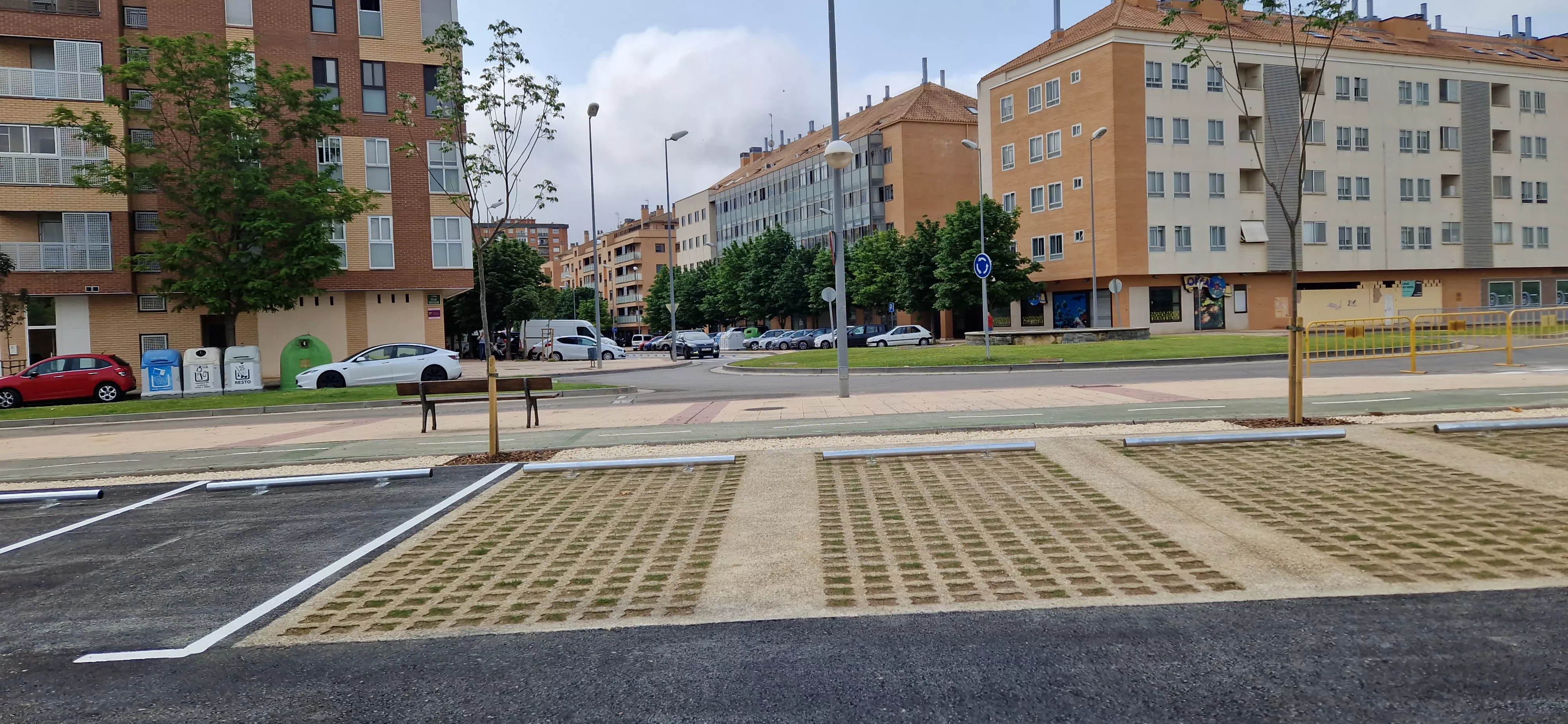 Puesta en servicio del parquin de Pilar Lorengar. Foto Myriam Martínez 