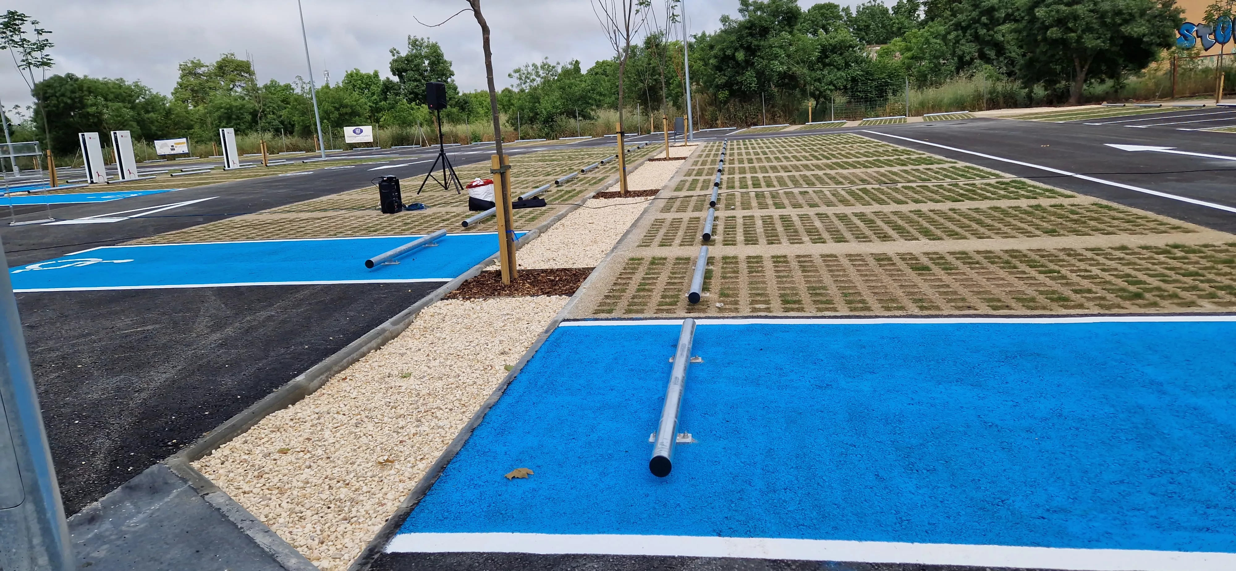 Puesta en servicio del parquin de Pilar Lorengar. Foto Myriam Martínez 